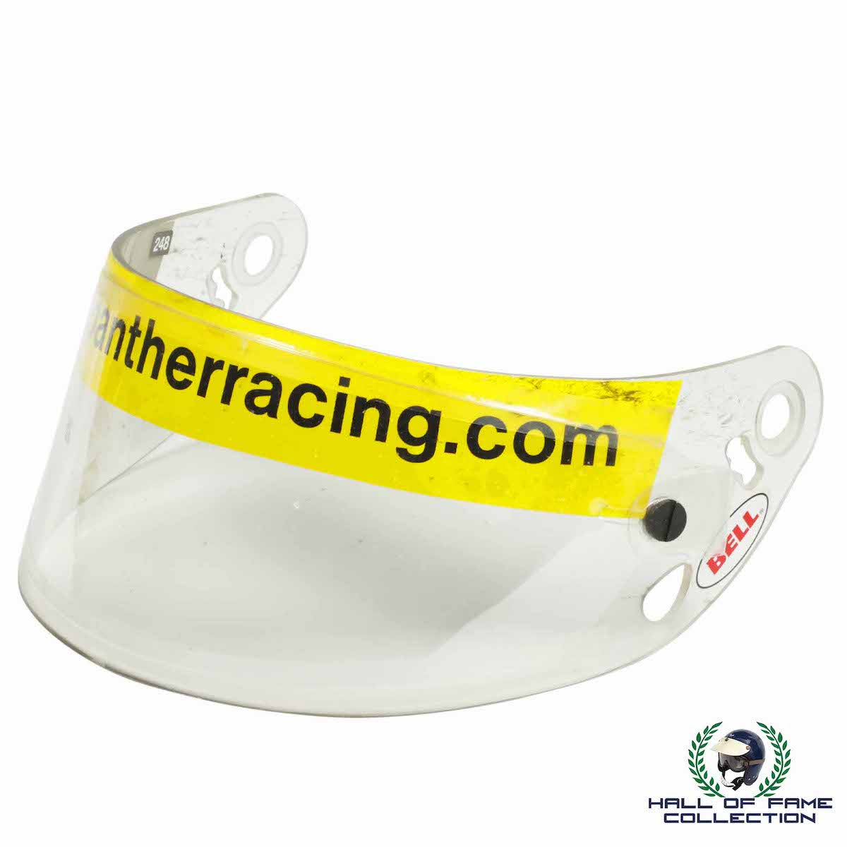 2005 Tomas Enge Race Used Panther Racing IndyCar Visor