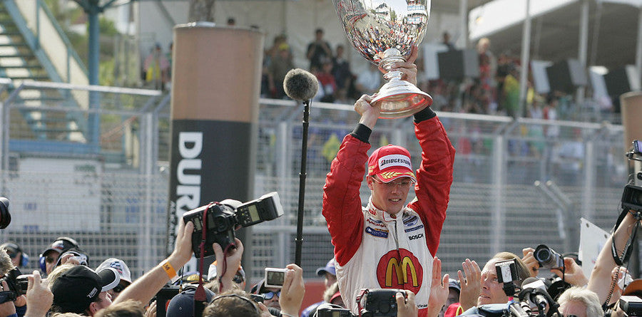 2005 Sebastien Bourdais Original Vanderbilt Cup CART Championship Trophy