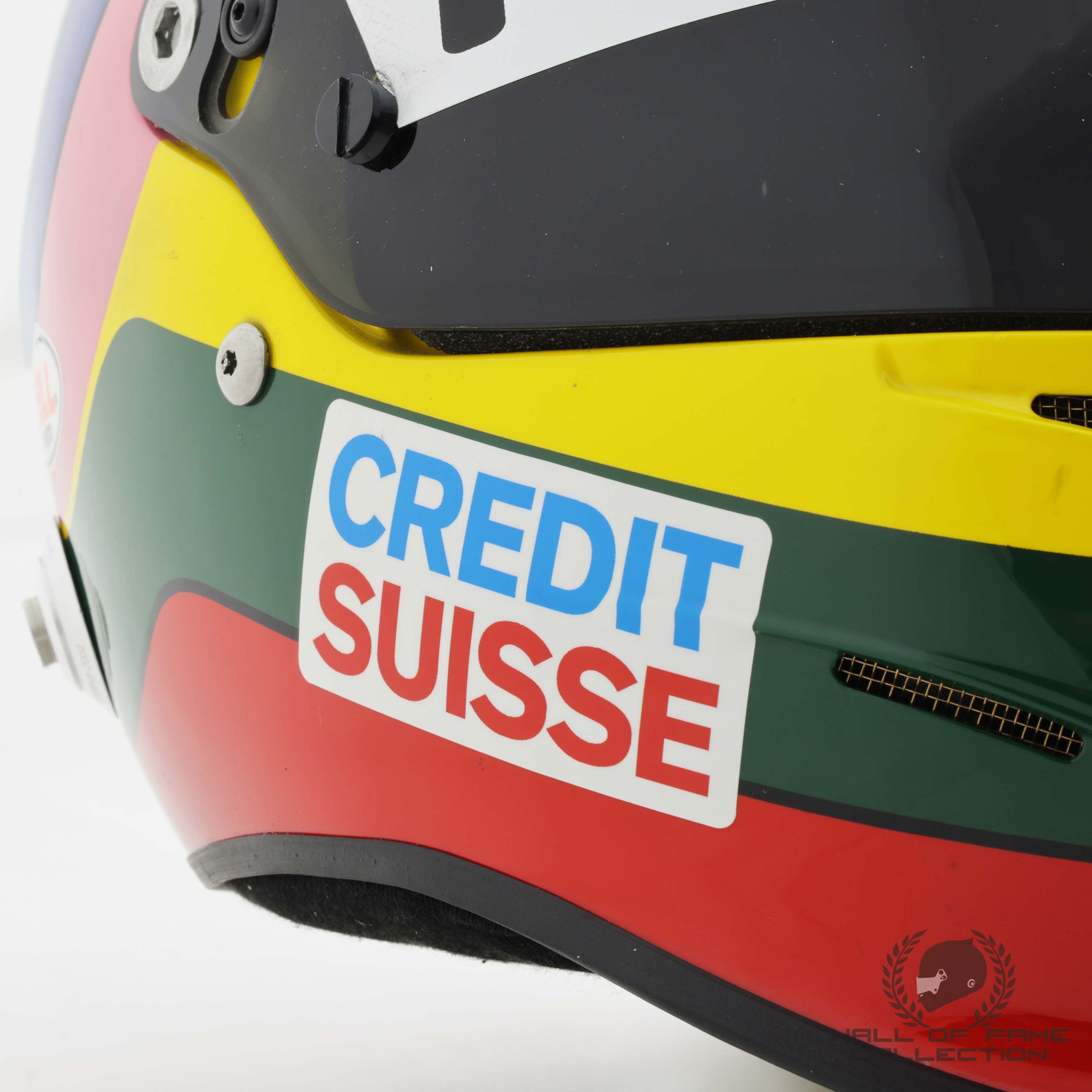 2005 Jacques Villeneuve French & British GP Race Used Sauber-Petronas F1 Helmet
