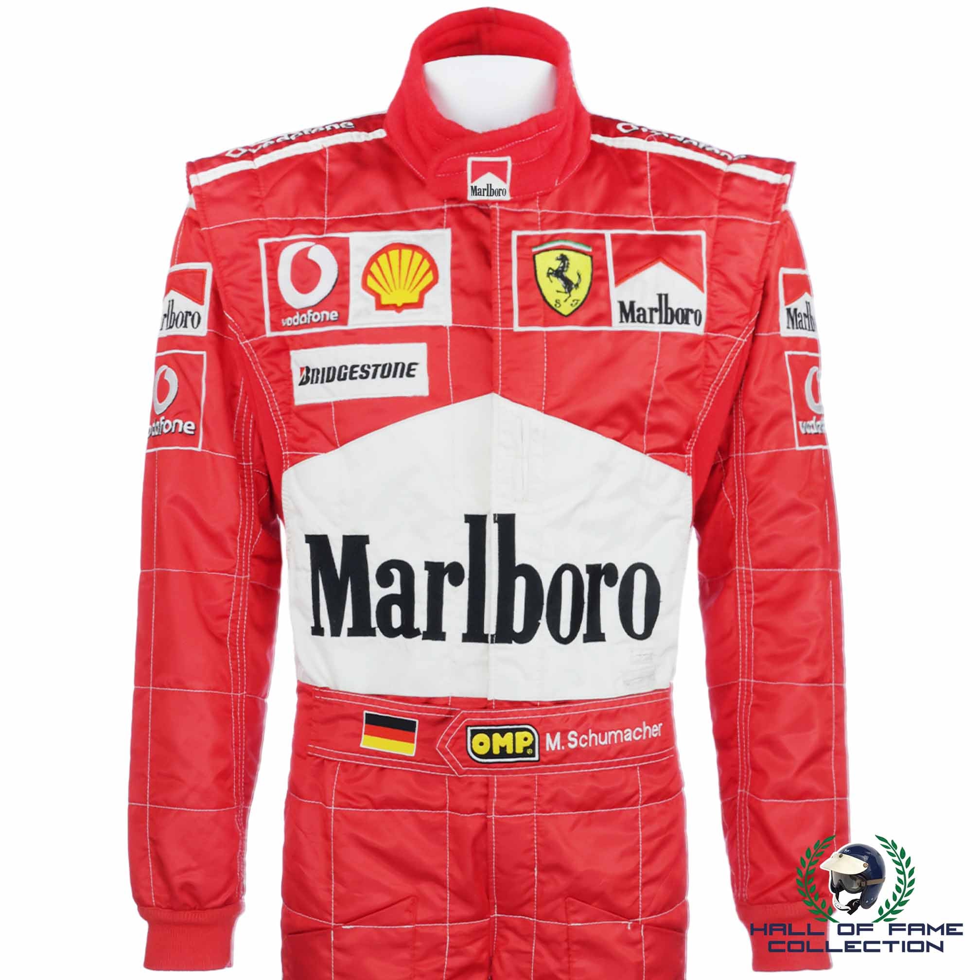 2006 Michael Schumacher Bahrain GP Used Scuderia Ferrari F1 Suit