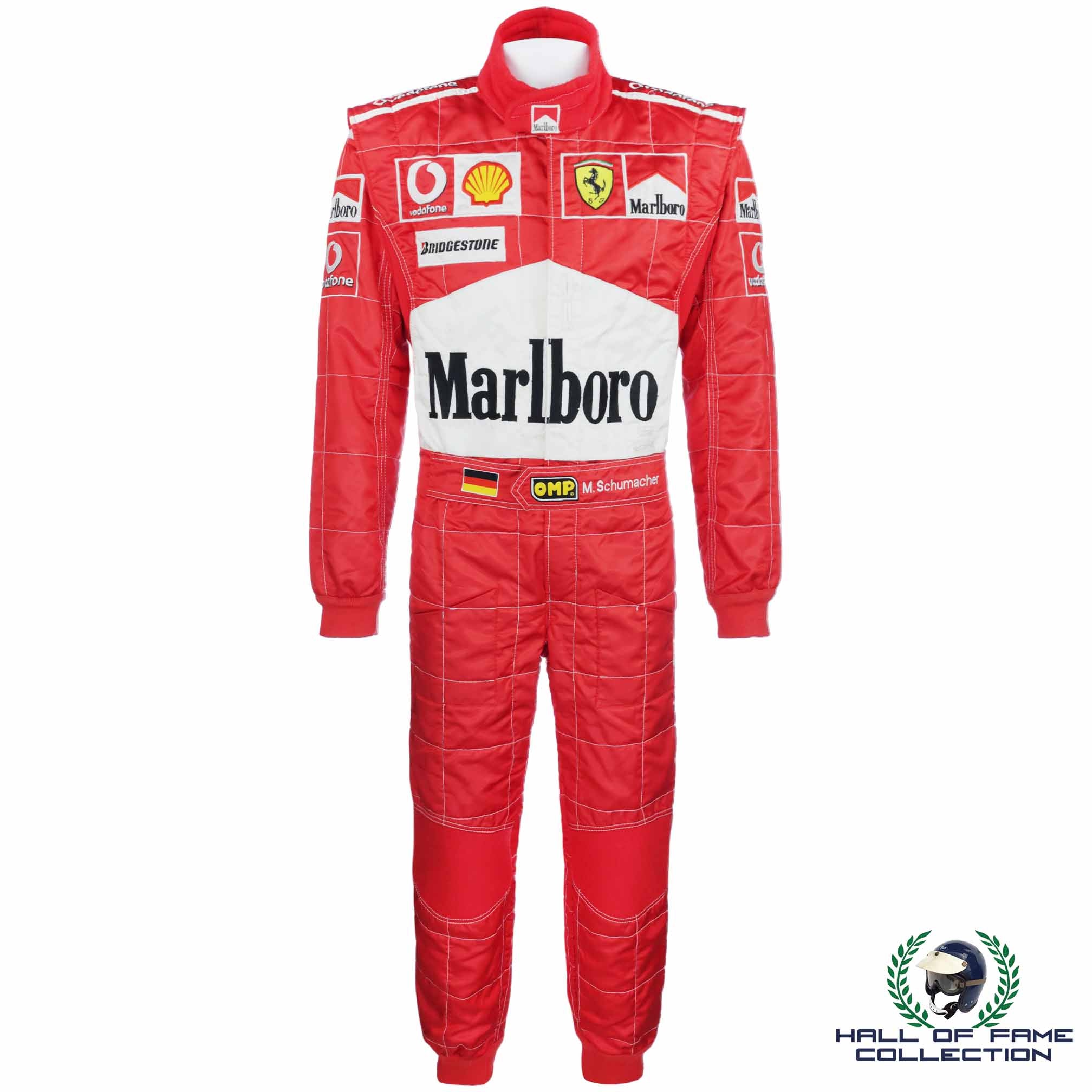 2006 Michael Schumacher Bahrain GP Used Scuderia Ferrari F1 Suit