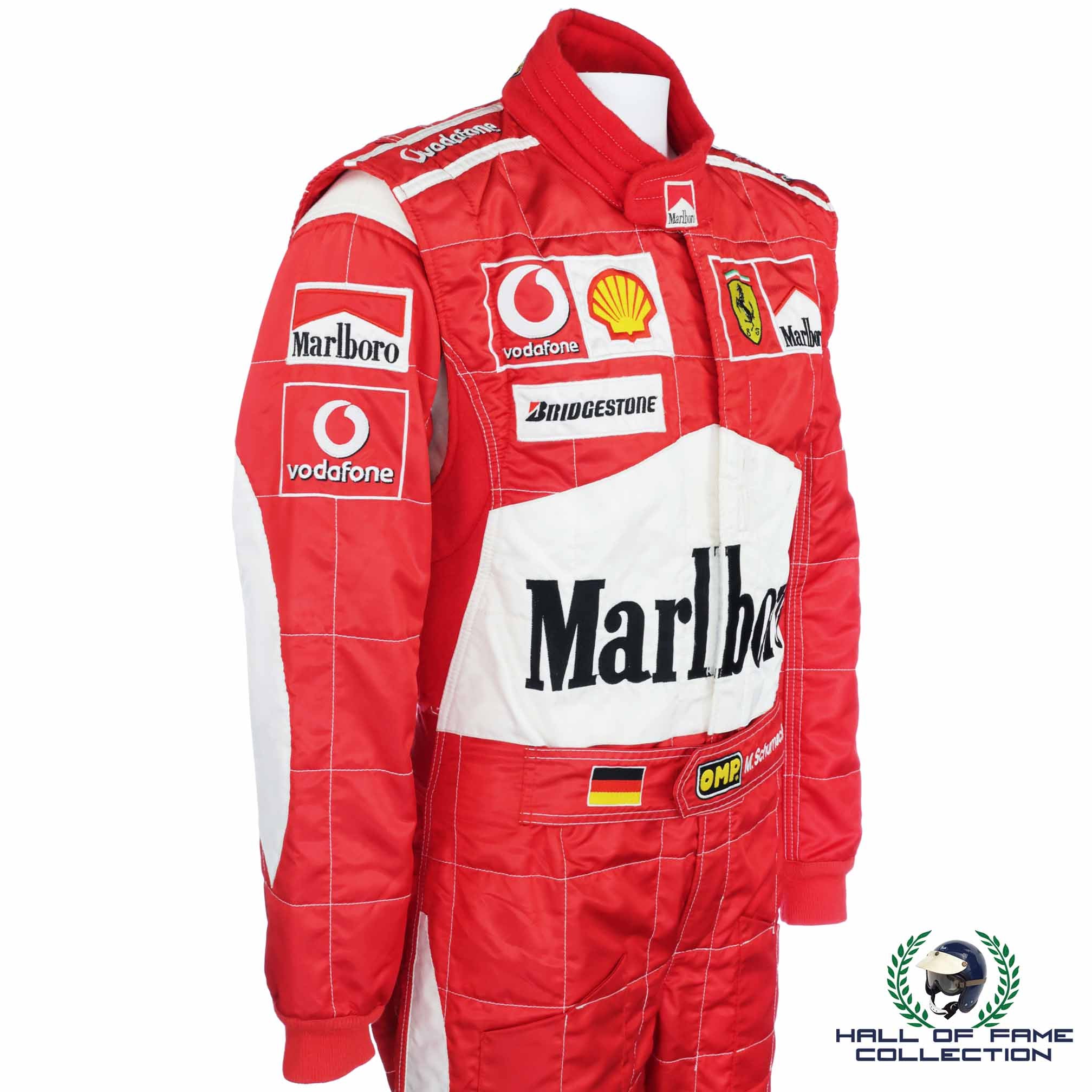 2006 Michael Schumacher Bahrain GP Used Scuderia Ferrari F1 Suit