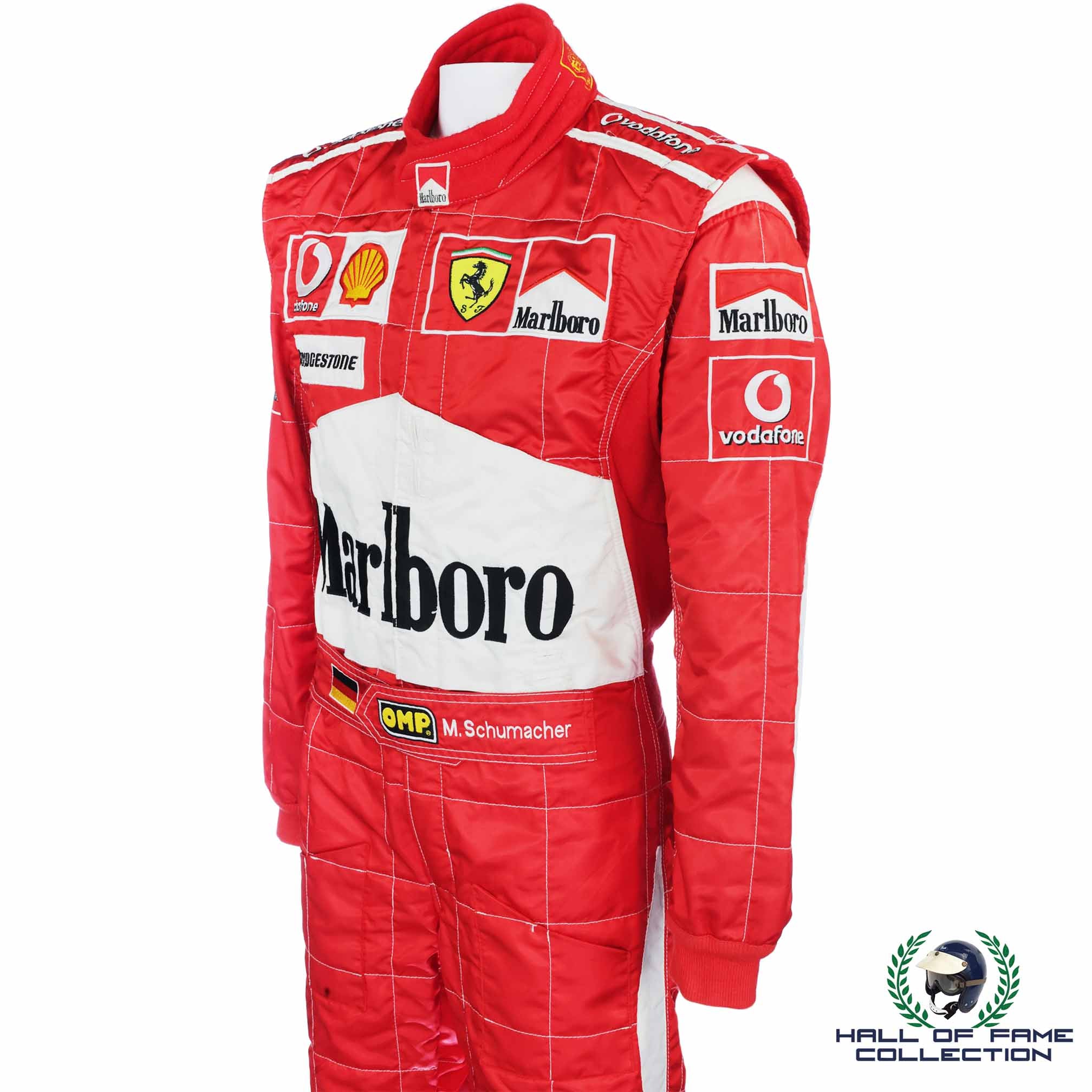 2006 Michael Schumacher Bahrain GP Used Scuderia Ferrari F1 Suit