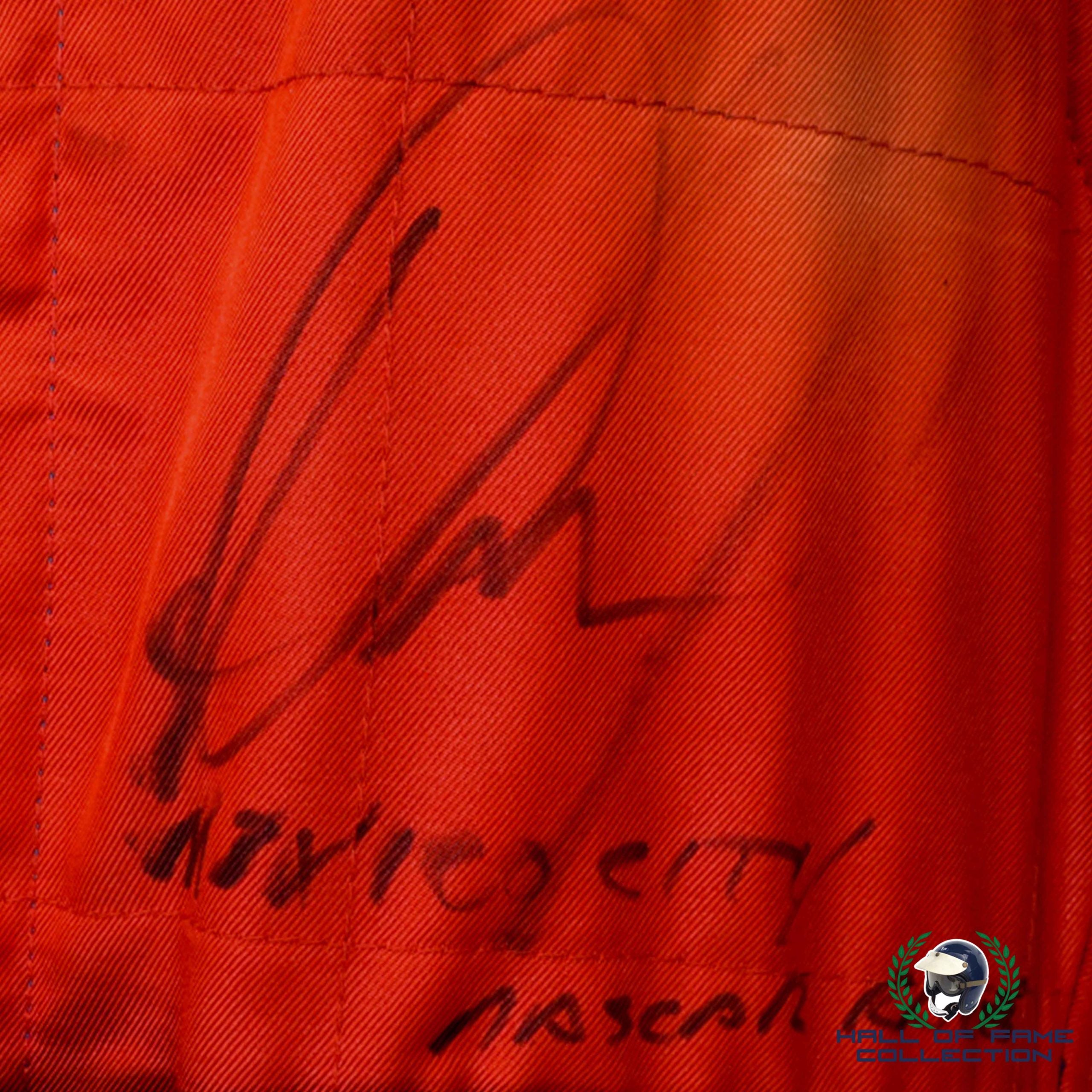 2006 Paul Tracy Signed Race Worn Mexico City 250 Nascar Suit