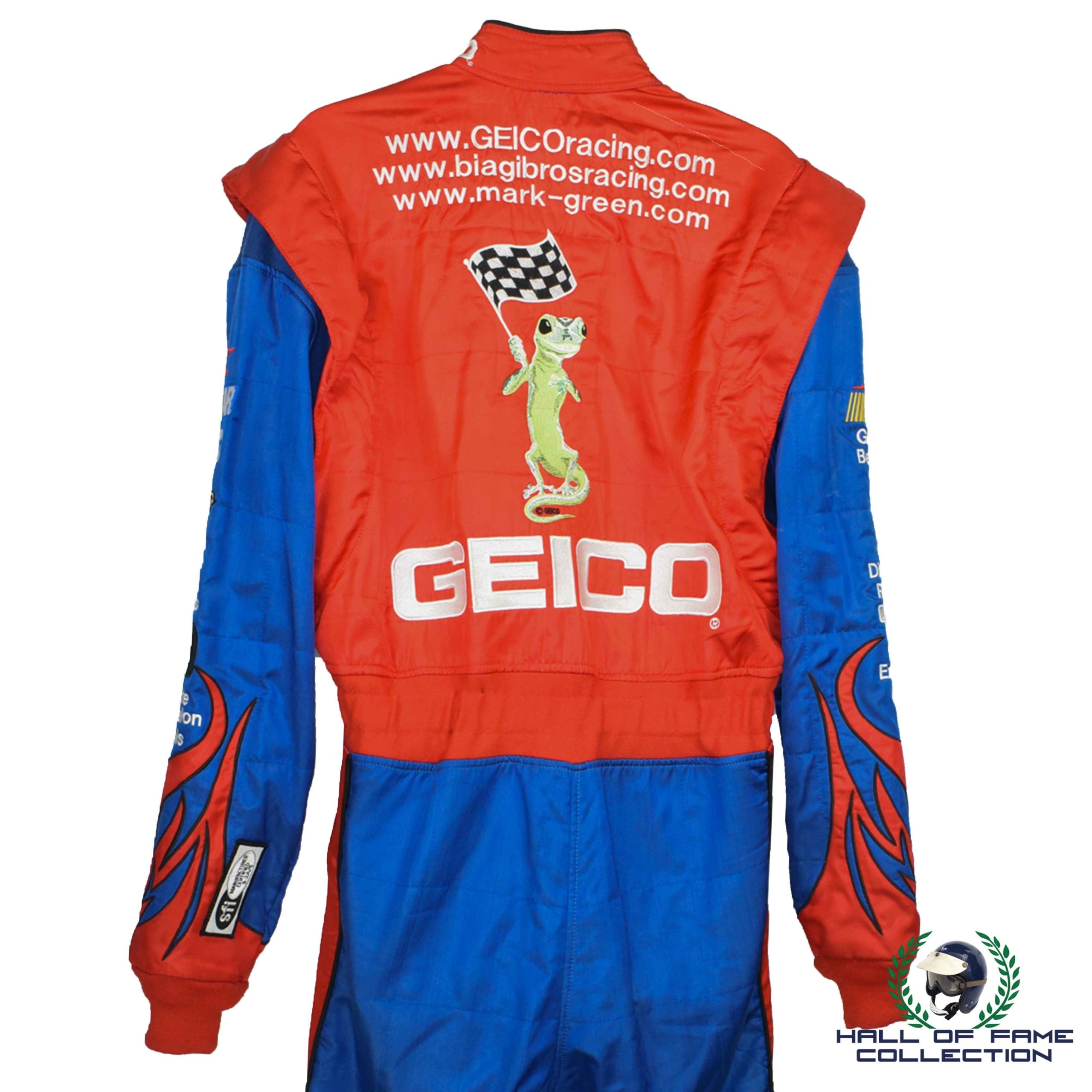 2006 Paul Tracy Signed Race Worn Mexico City 250 Nascar Suit