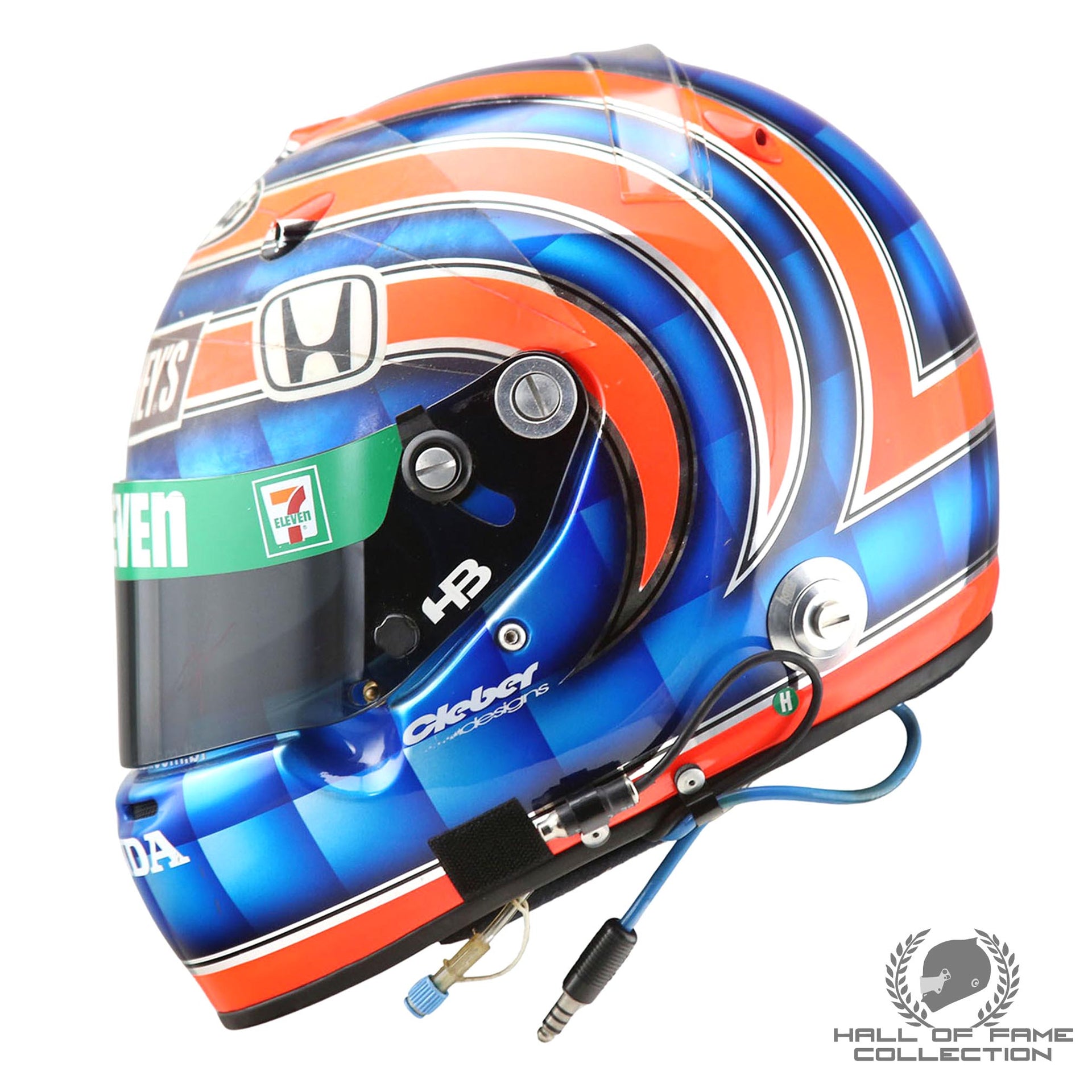 arai auto racing helmet 2006 Tony Kanaan Race Used Andretti Green Racing IndyCar Helmet