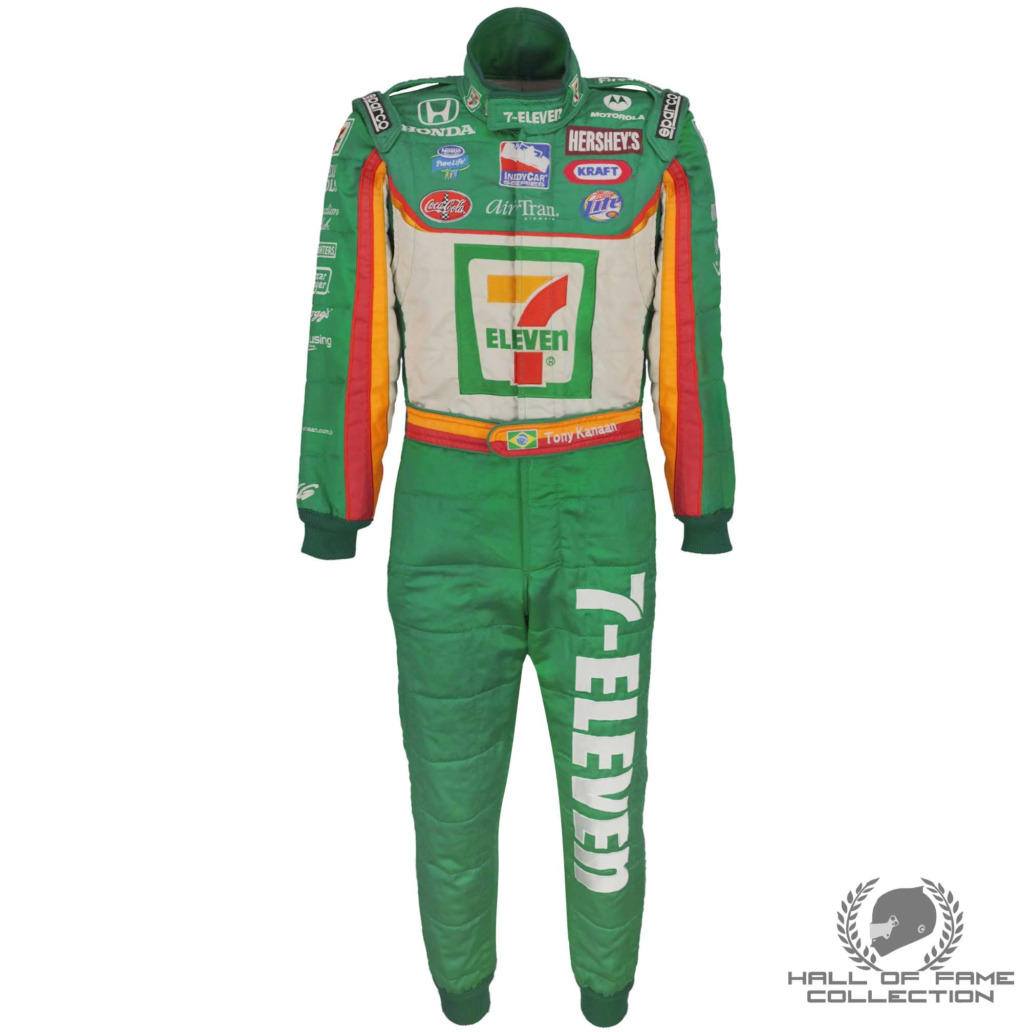 2006 Tony Kanaan Race Used Andretti Green Racing IndyCar Suit