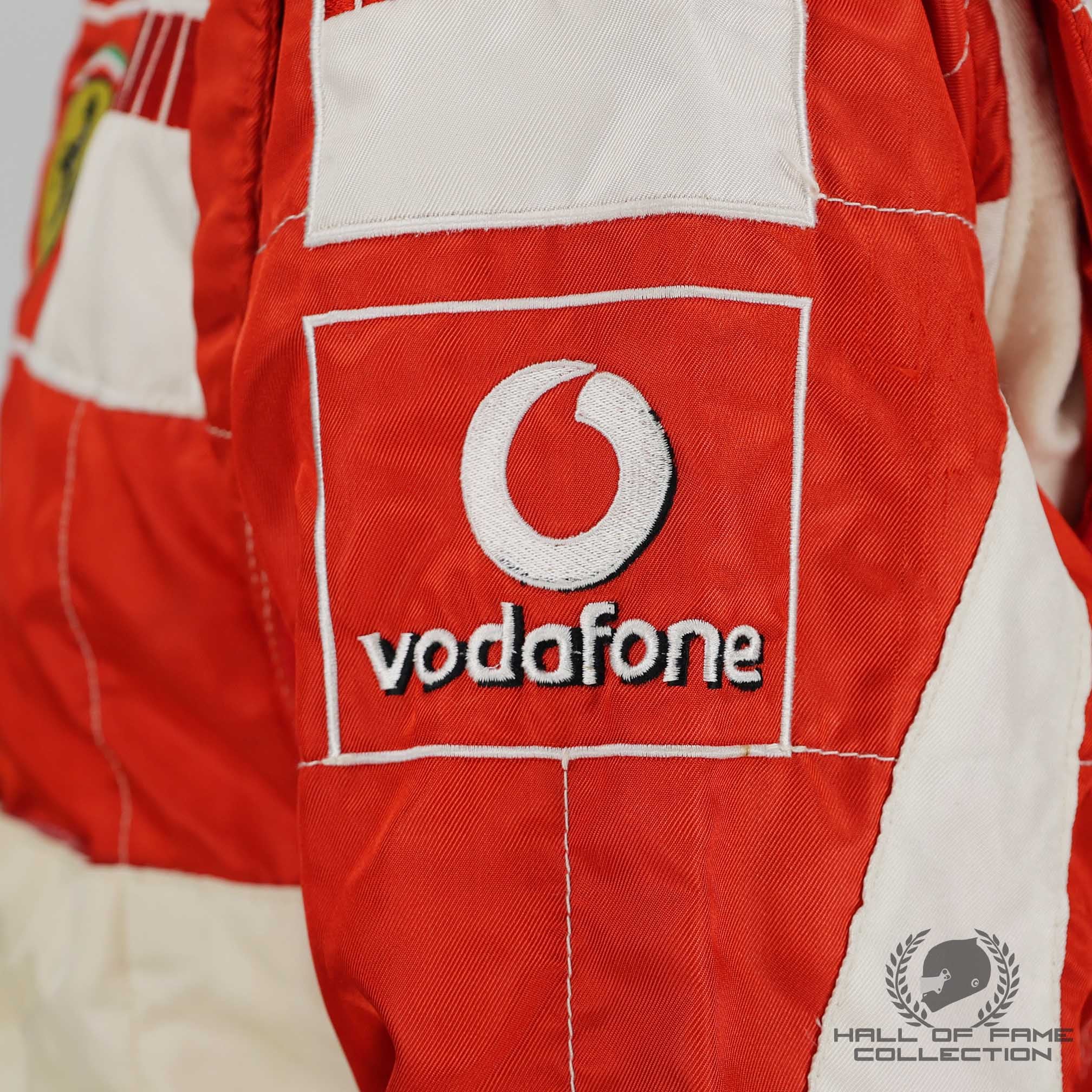 2006 Michael Schumacher Signed Race Winning San Marino GP Scuderia Ferrari F1 Suit