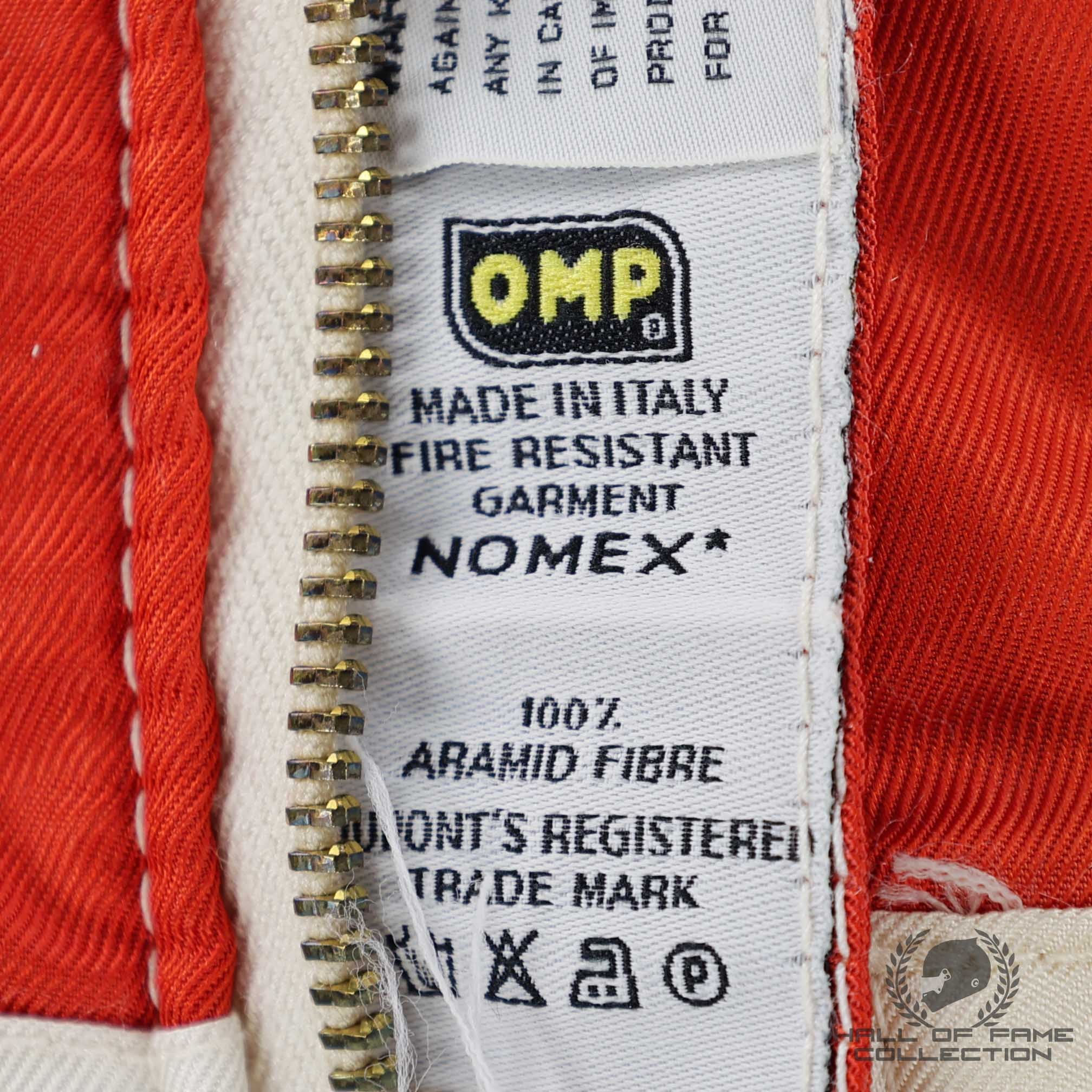 2006 Michael Schumacher Signed Race Winning San Marino GP Scuderia Ferrari F1 Suit