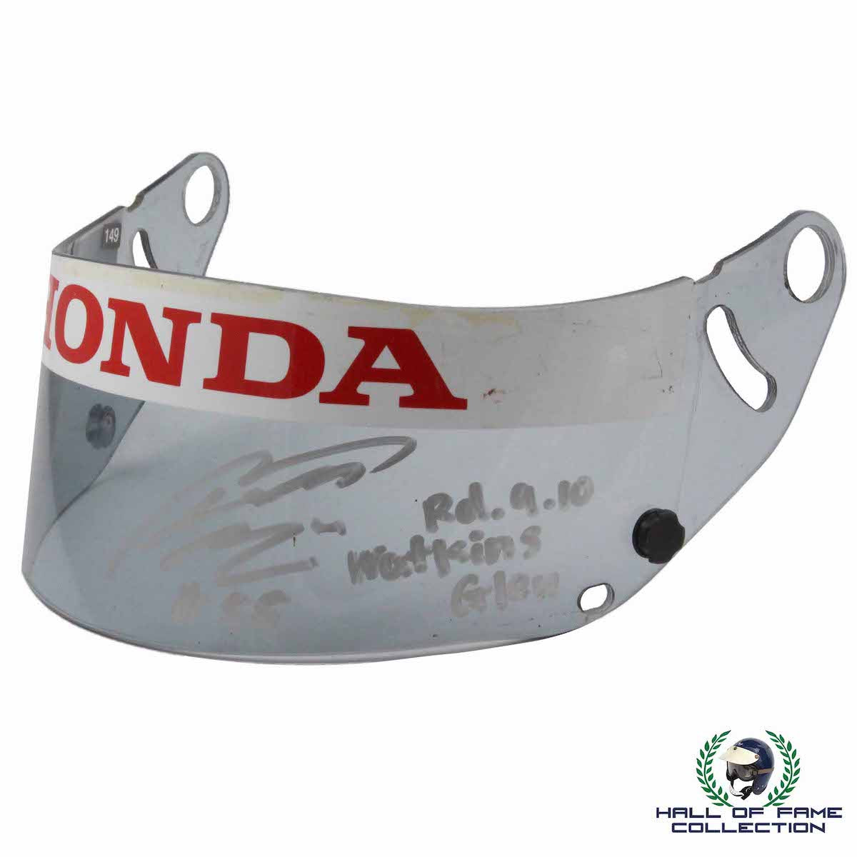 2007 Kosuke Matsuura Signed Race Used Delphi Panther Racing IndyCar Visor