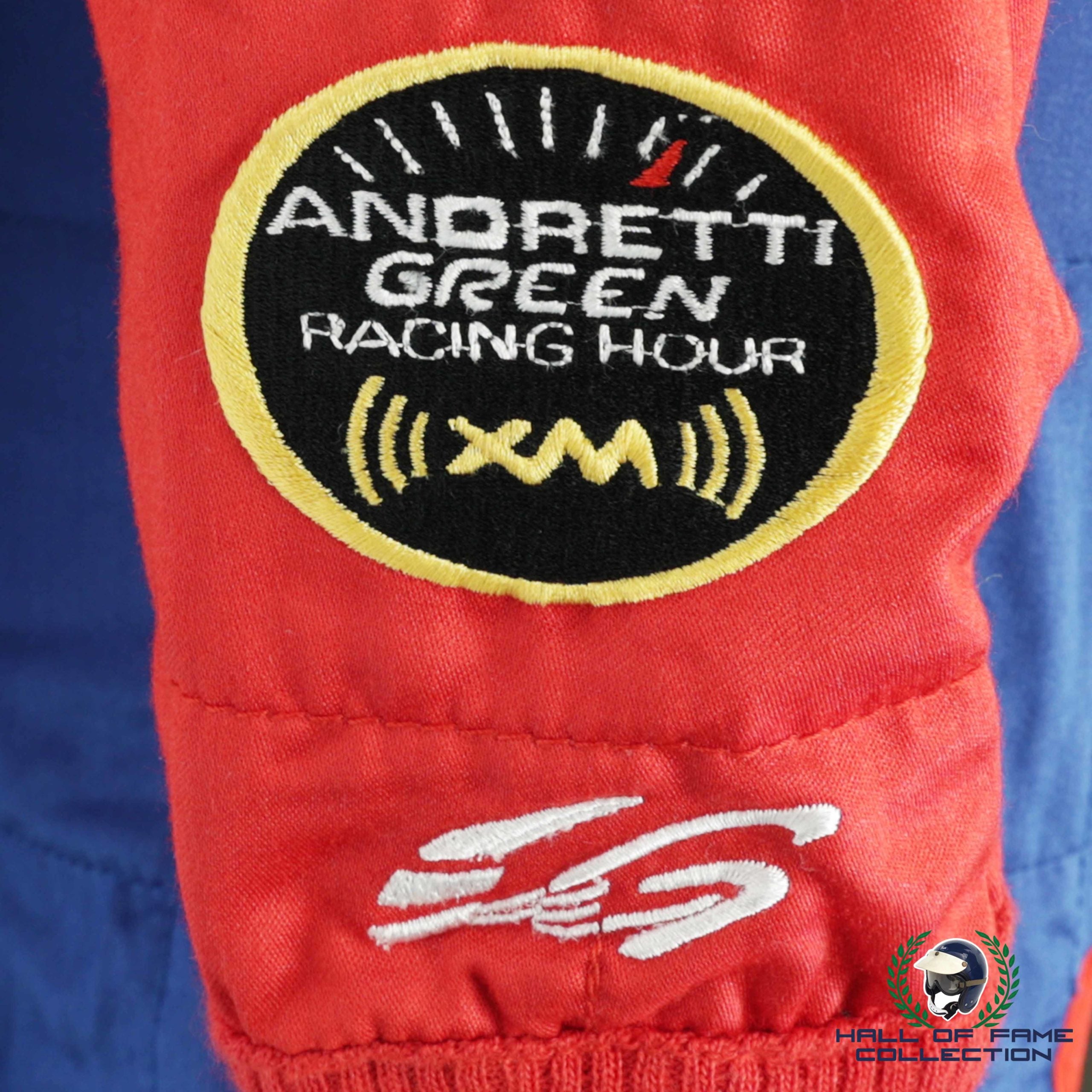 2007 Marco Andretti Signed Race Used Sonoma Andretti Green Racing IndyCar Suit