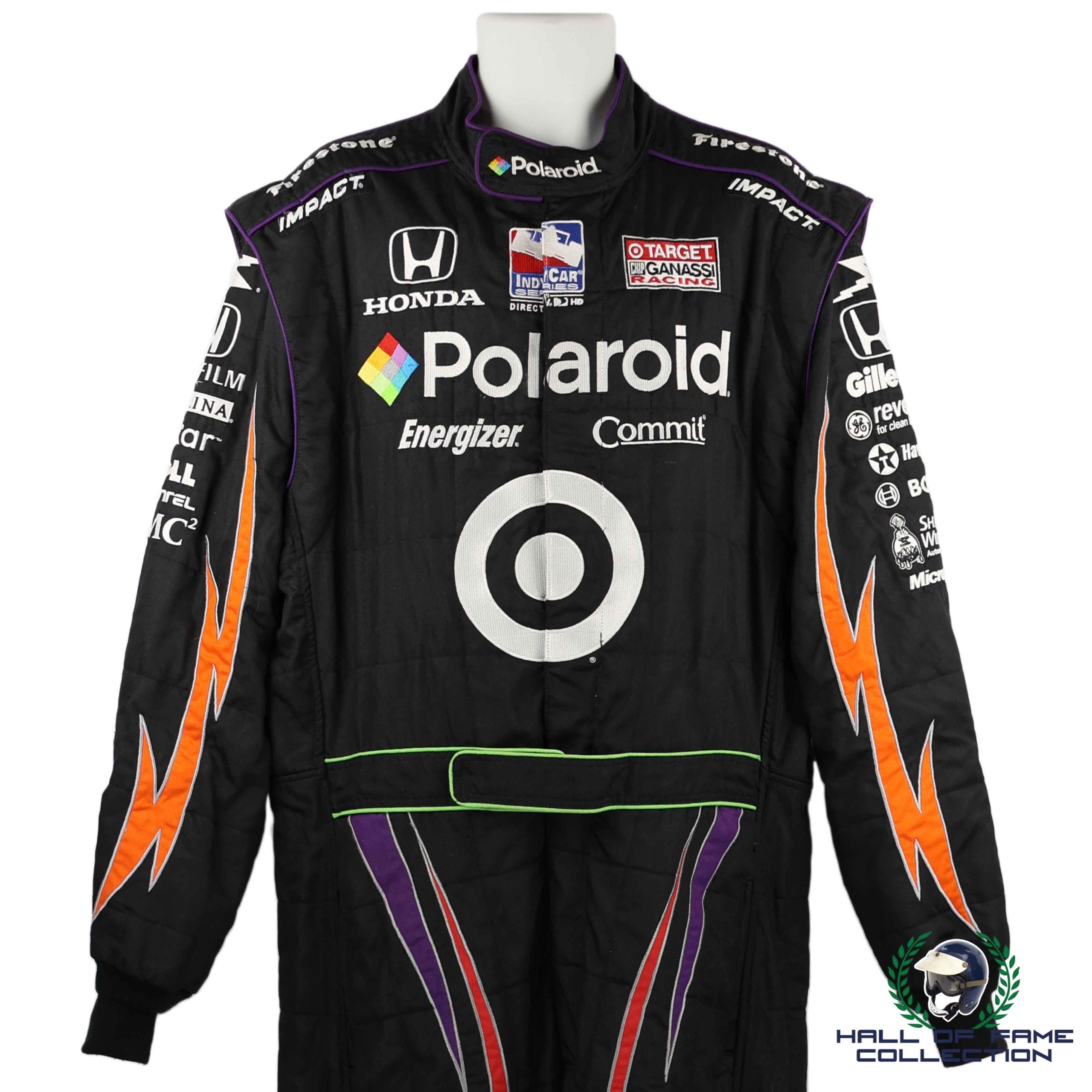 2008 Dan Wheldon Original Polaroid Chip Ganassi Racing IndyCar Pit Crew Suit