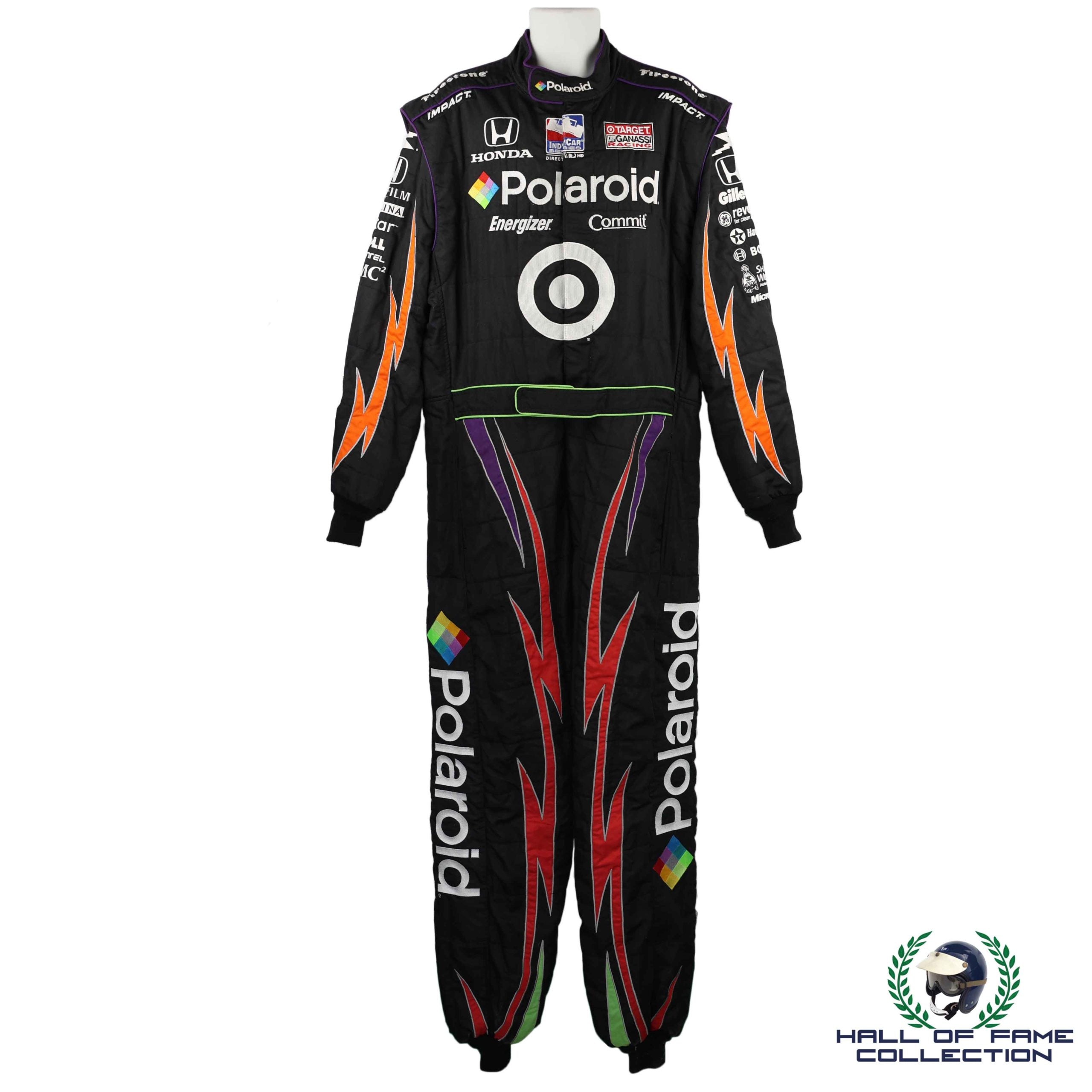 2008 Dan Wheldon Original Polaroid Chip Ganassi Racing IndyCar Pit Crew Suit