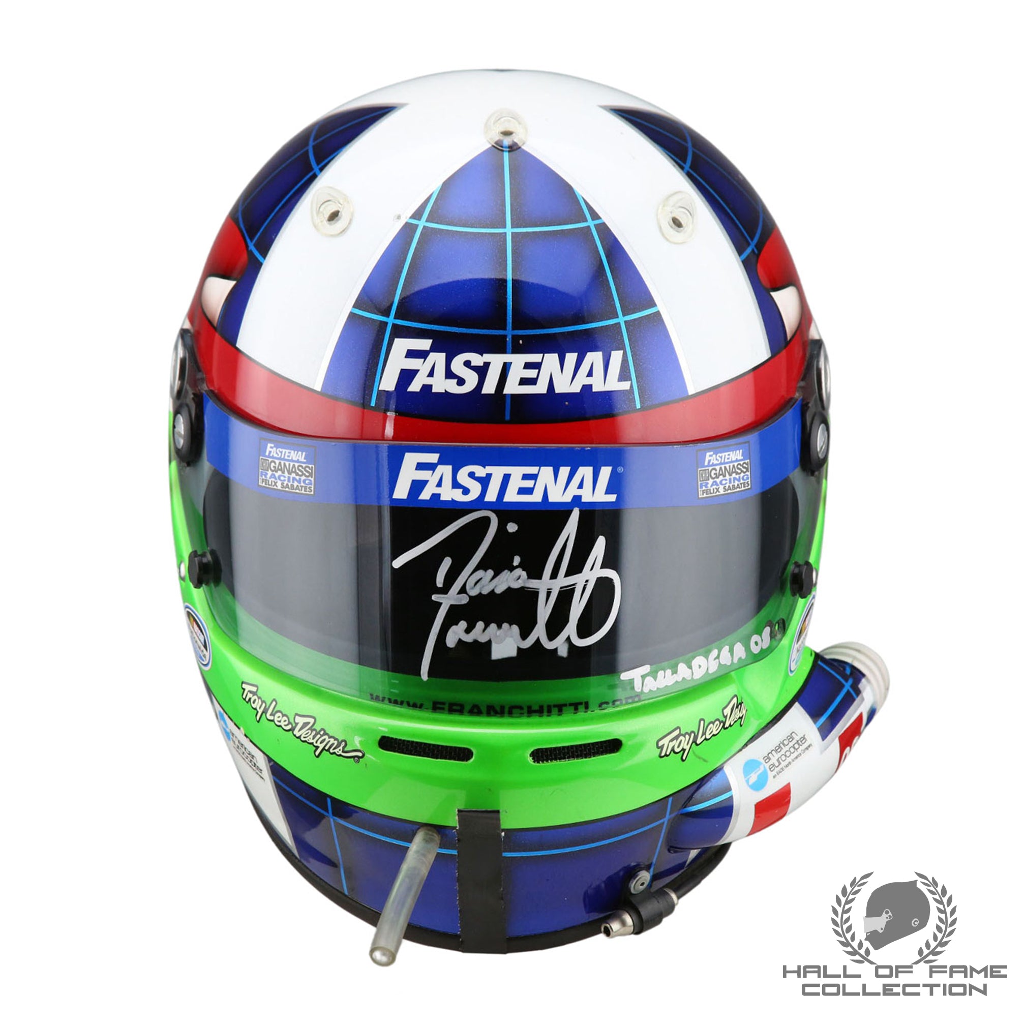 2008 Dario Franchitti Arizona / Talladega Used Chip Ganassi Racing Nascar Helmet