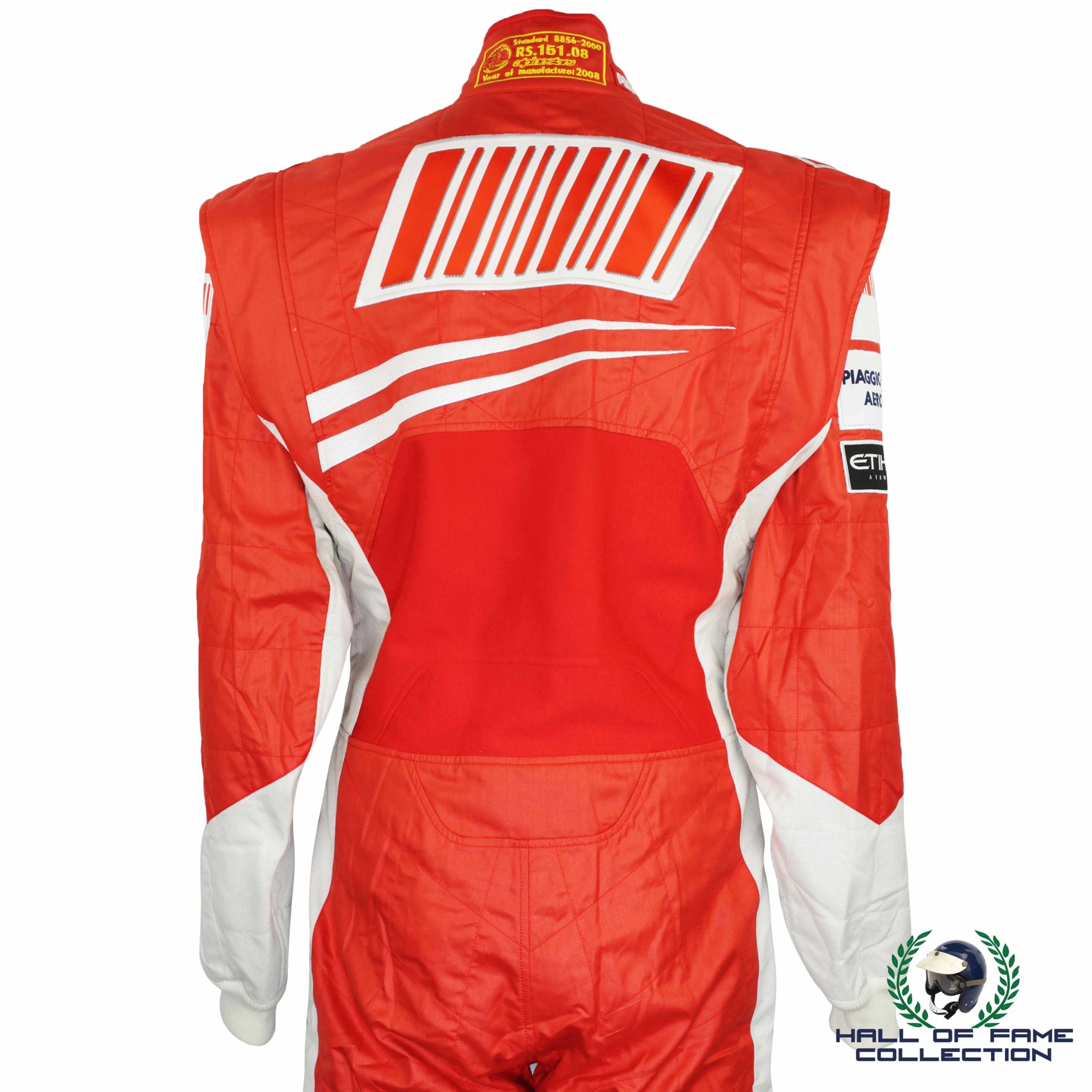 2008 Kimi Raikkonen Race Used Scuderia Ferrari Formula 1 Suit