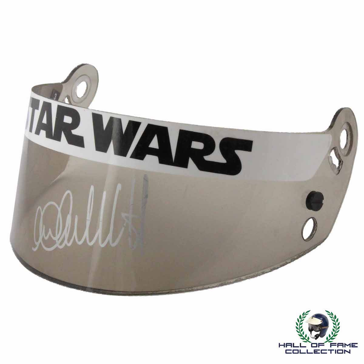 2008 Marco Andretti Signed Replica Star Wars Andretti Green Racing IndyCar Visor