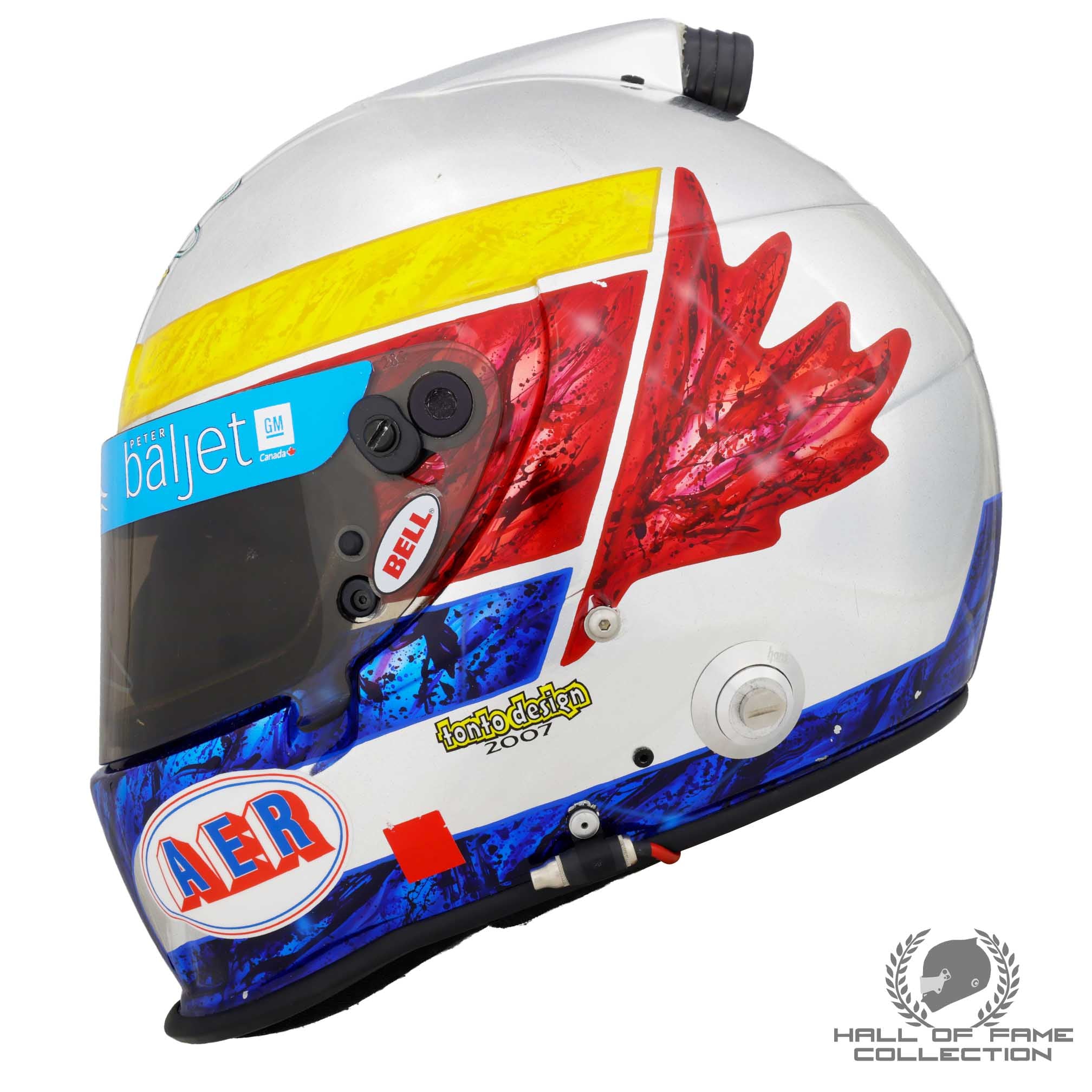 2008 Ron Fellows Signed Sonoma Cup Dale Earnhardt Inc Nascar Helmet