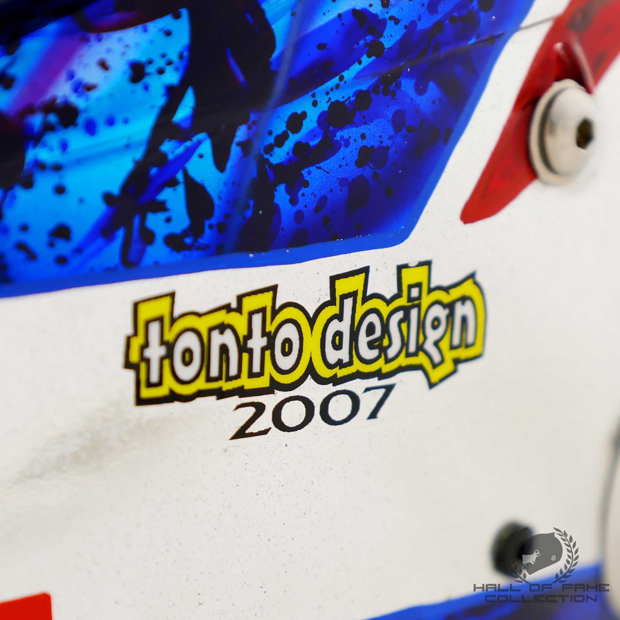 2008 Ron Fellows Signed Sonoma Cup Dale Earnhardt Inc Nascar Helmet