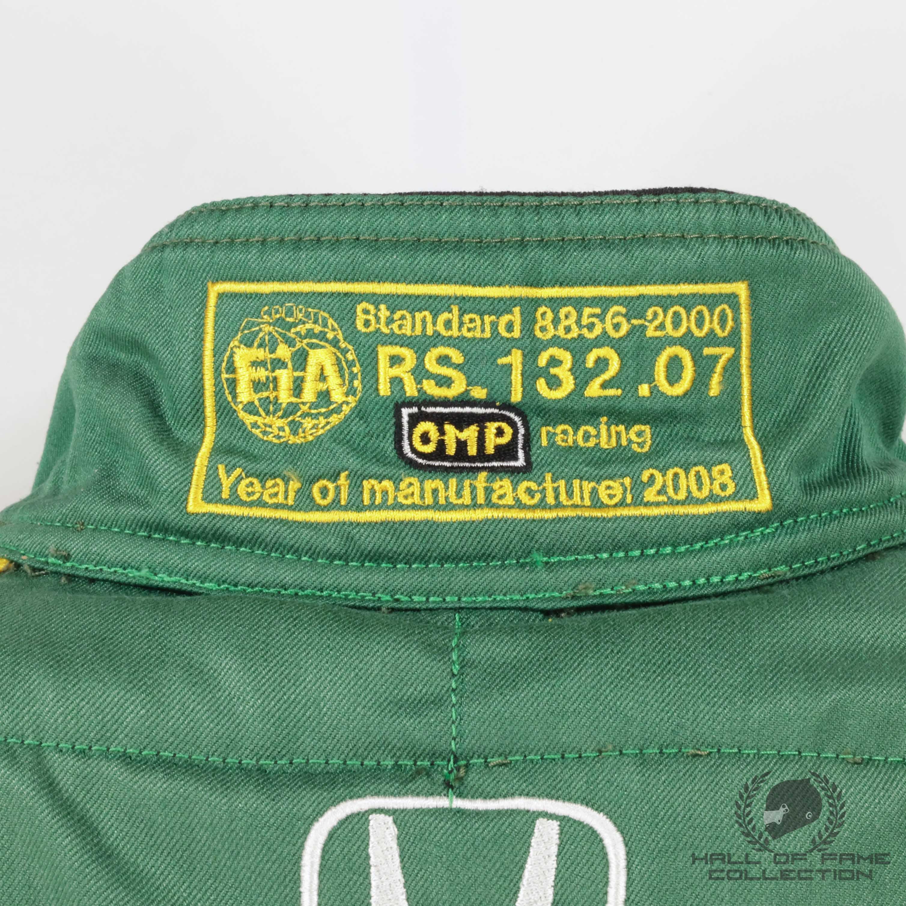 2008 Will Power Signed KV Racing Technology IndyCar Suit