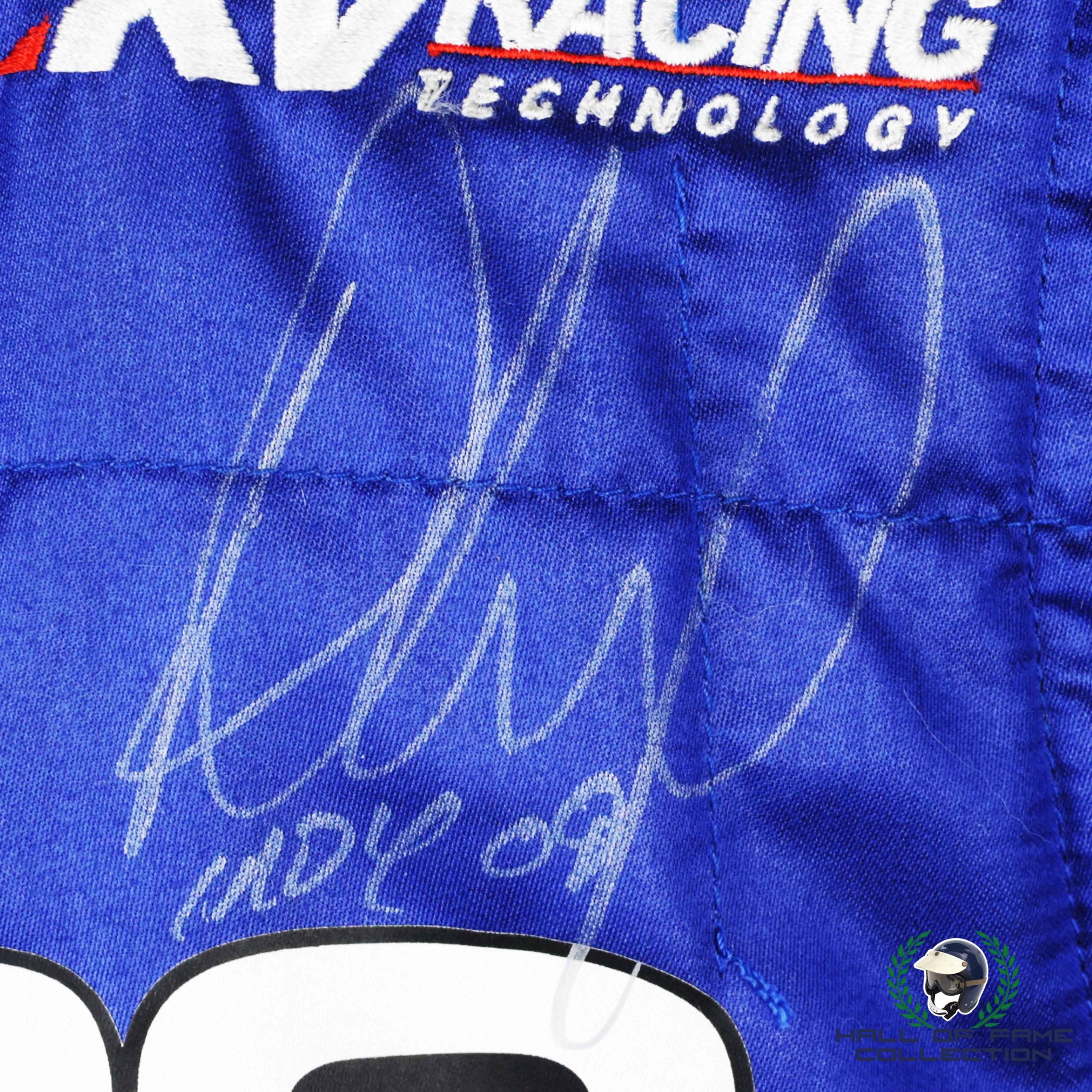 2010 Paul Tracy Signed Used Geico KV Racing Indy 500 Suit