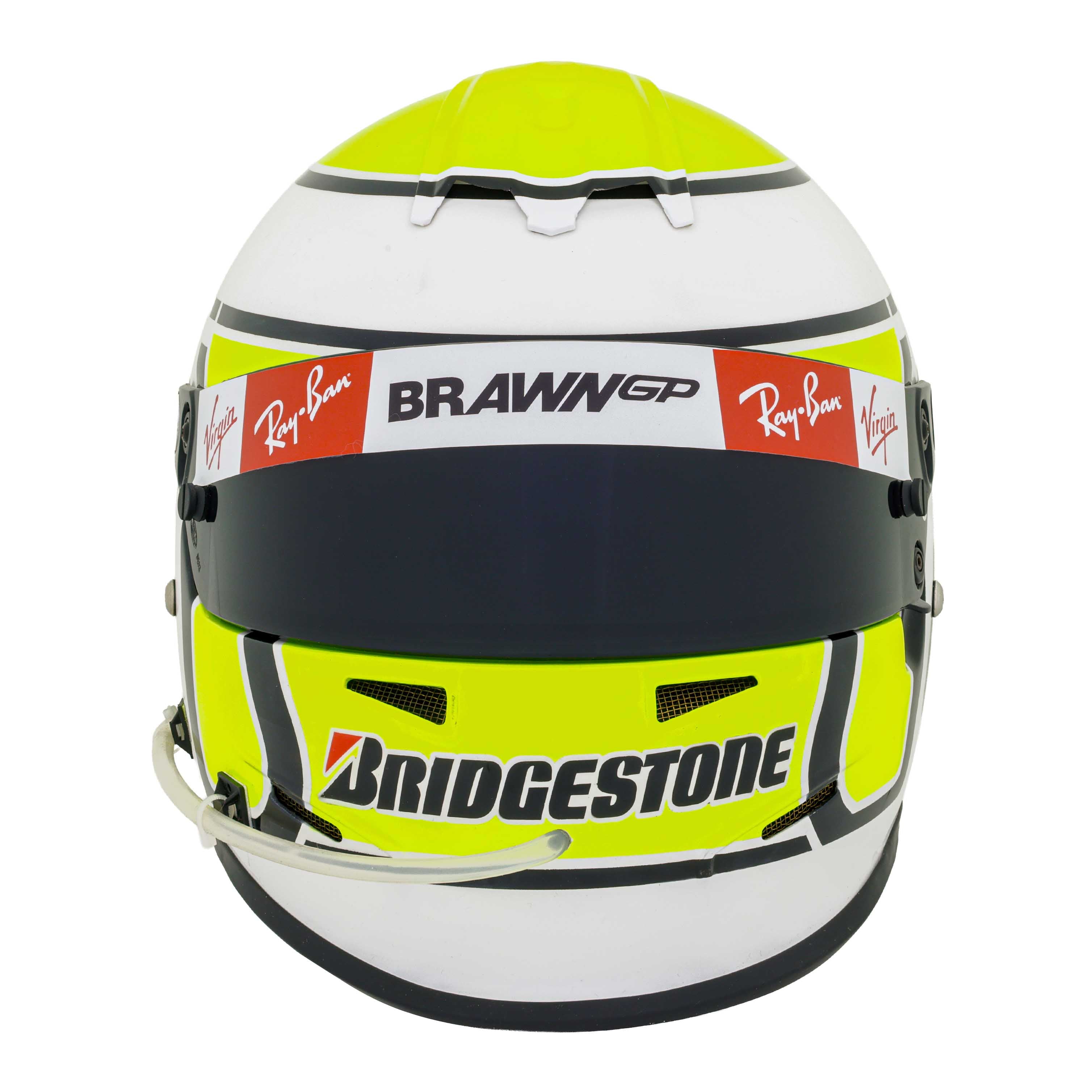 2009 Jenson Button World Championship HP3 Replica Brawn GP F1 Helmet
