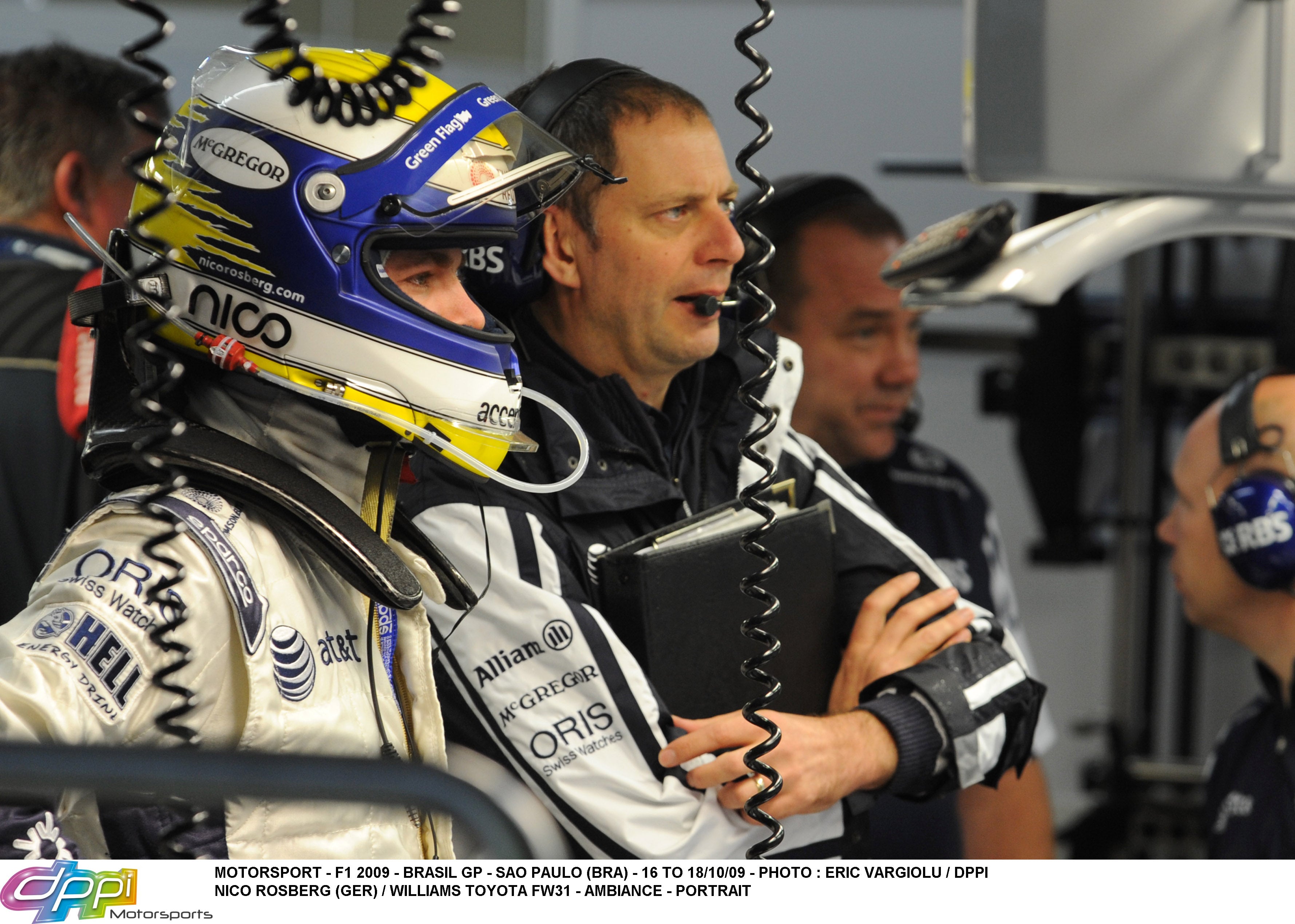 2009 Nico Rosberg Race Used Williams Formula 1 Suit