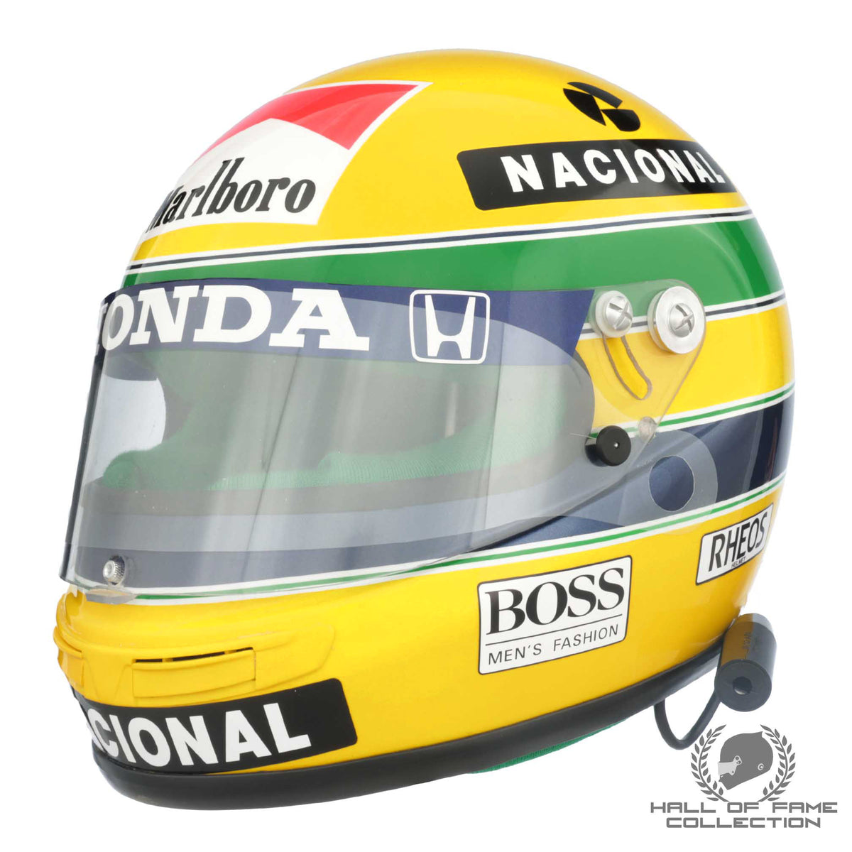 1990 Ayrton Senna Replica McLaren Rheos F1 Helmet