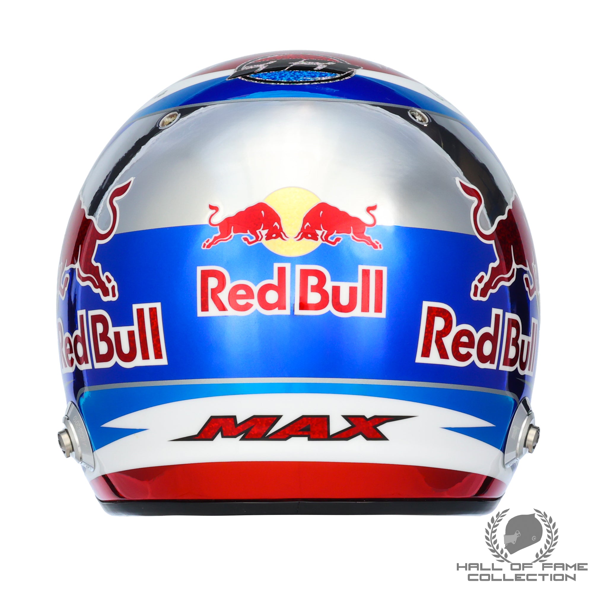 2016 Max Verstappen Signed Monaco GP Replica Red Bull F1 Helmet