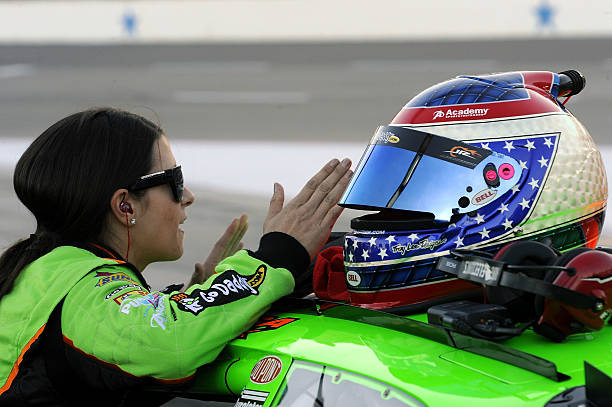 ITEM OF THE WEEK 2010 Danica Patrick Signed Charlotte/Texas/Homestead Used JR Motorsports Bell Nascar Helmet