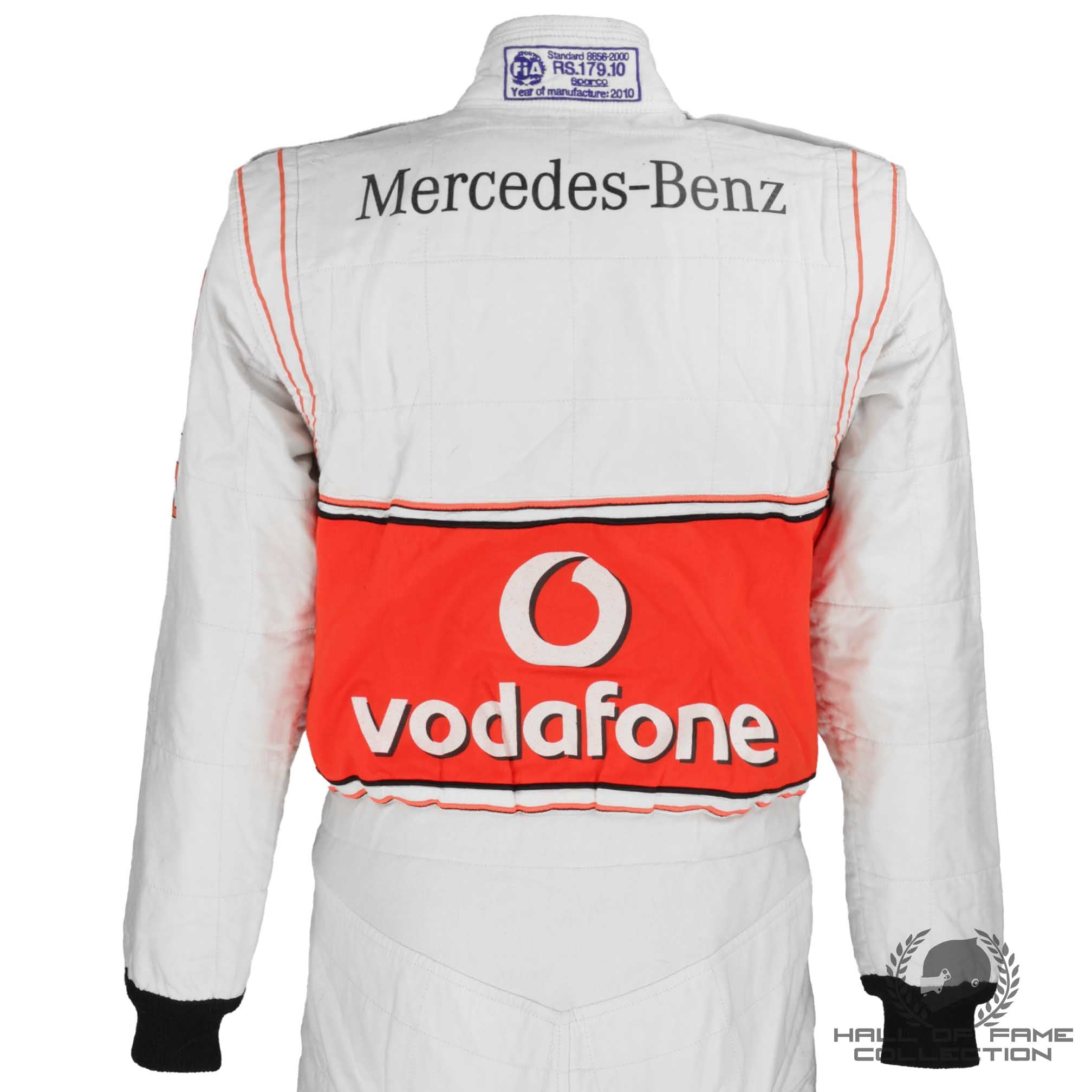 2010 Lewis Hamilton Italian GP Used McLaren F1 Suit