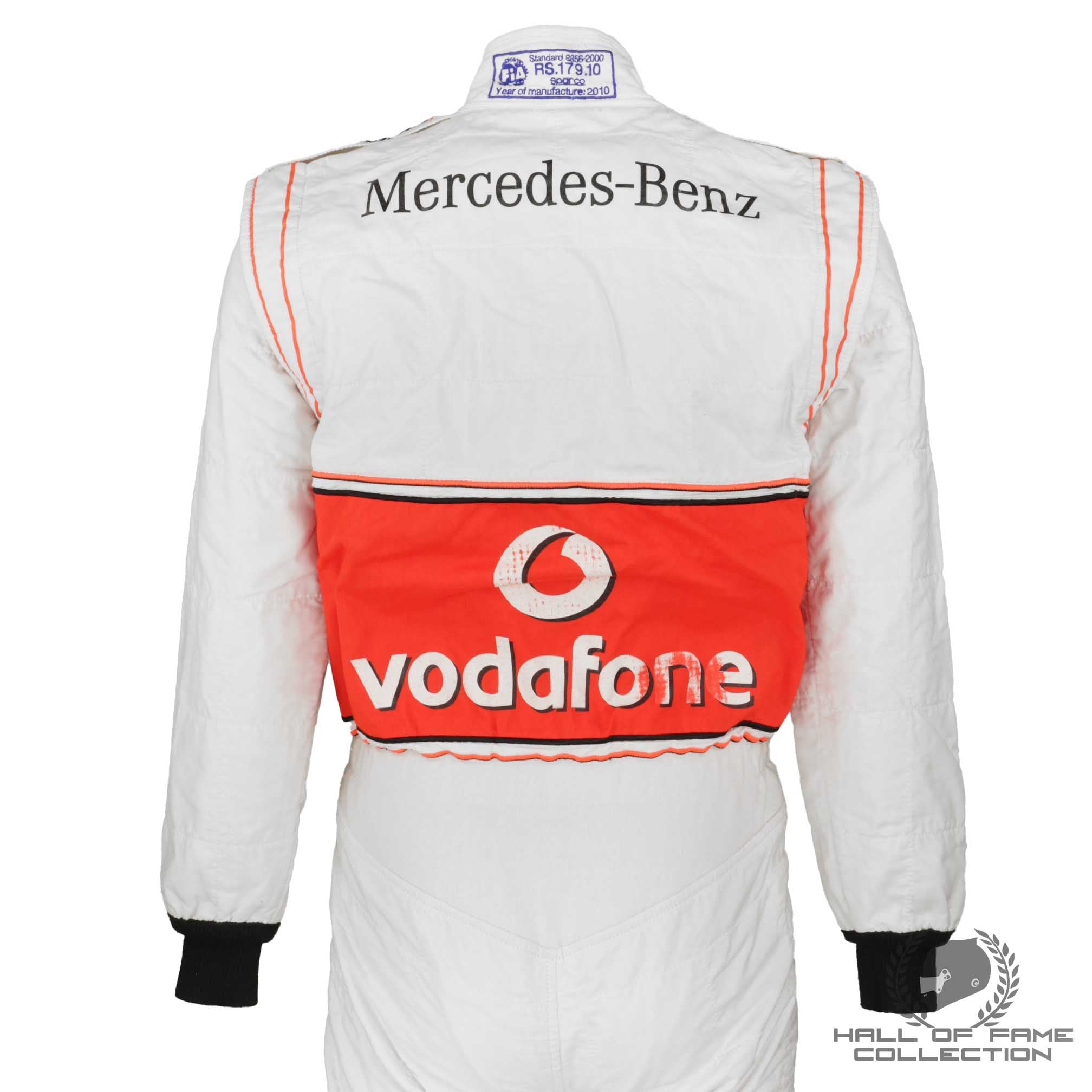 2010 Lewis Hamilton Spanish GP Used McLaren F1 Suit