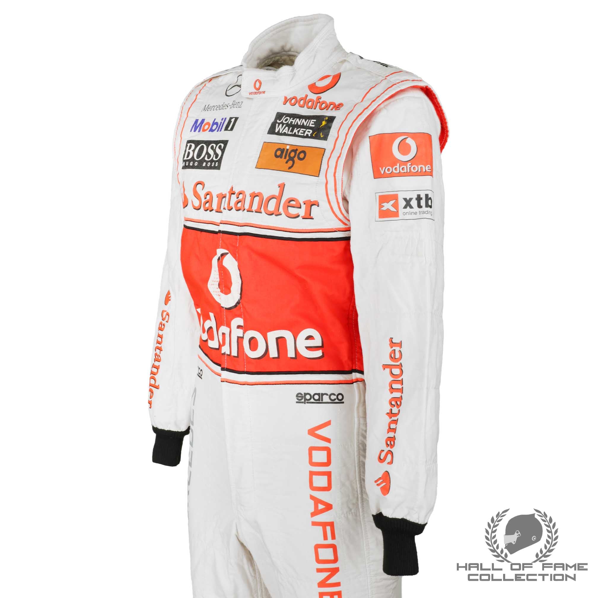 2010 Lewis Hamilton Spanish GP Used McLaren F1 Suit