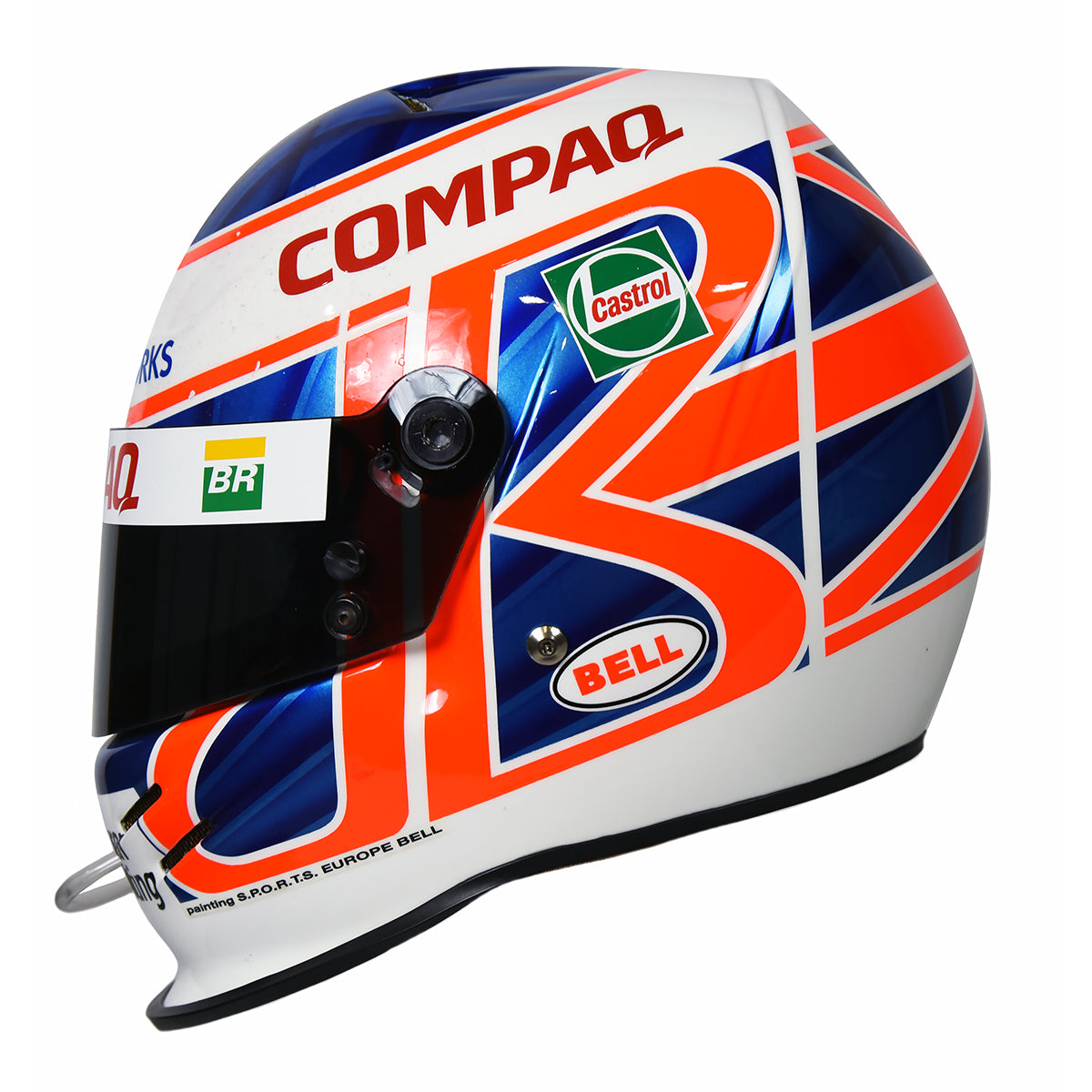 bell bmw helmet 2000 Jenson Button Signed Race Used Canadian/Hungarian GP Williams engineered for performance Full-face helmet Ducati Corse 500w / 48v Battery:No Battery