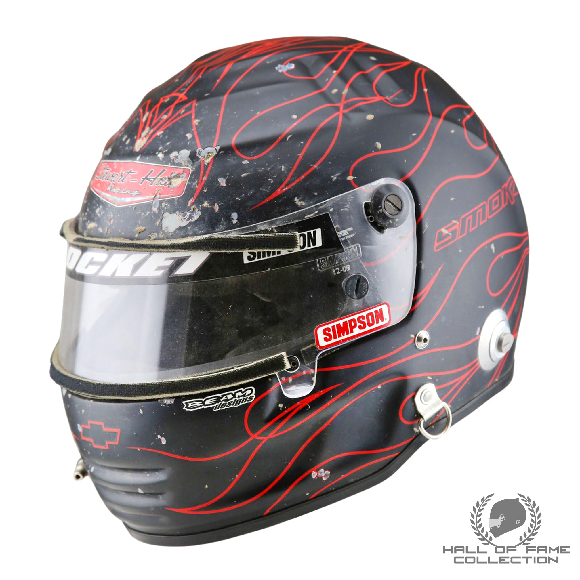 2010 Tony Stewart Eldora Race Winning 360 Sprintcar Helmet