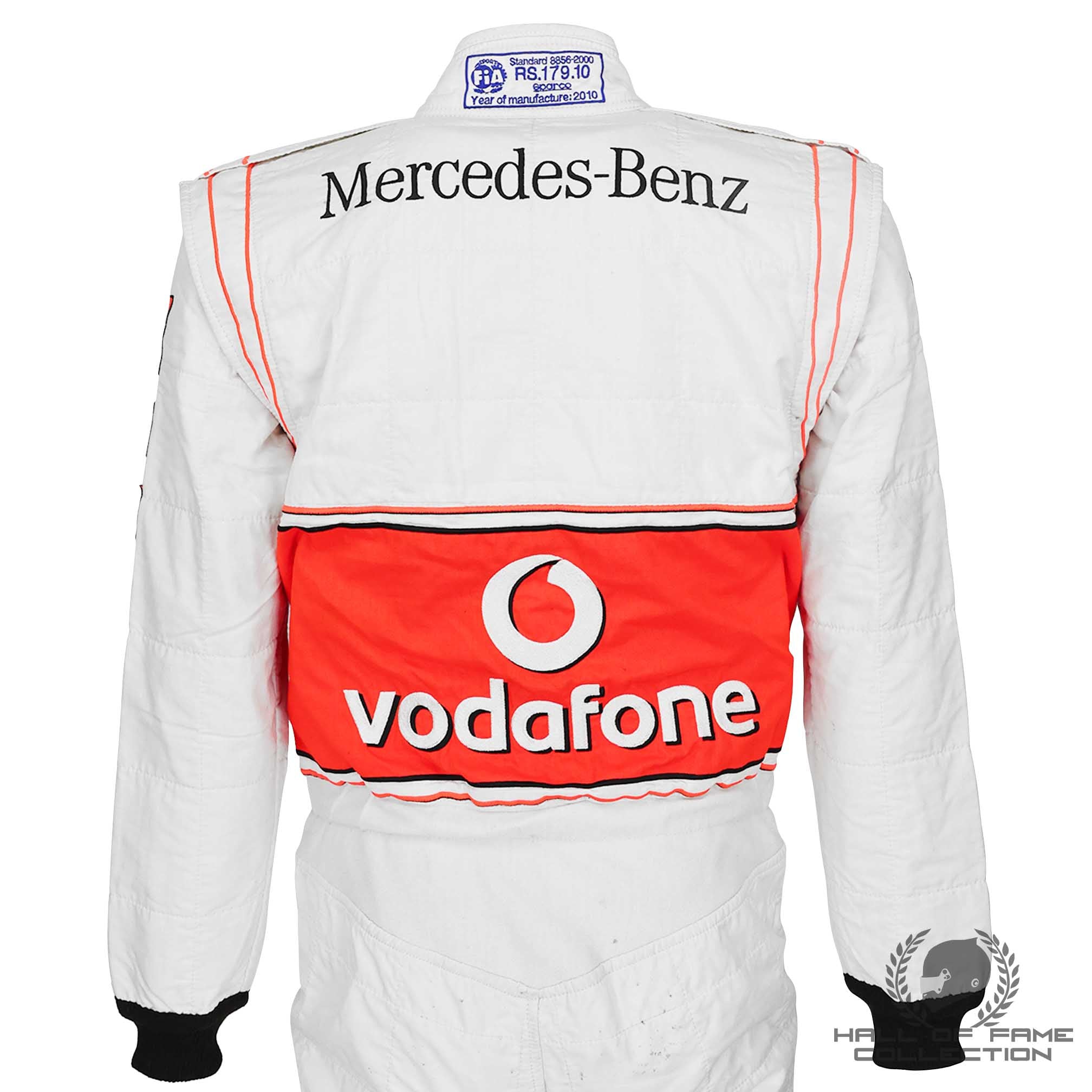 2010 Lewis Hamilton Original Worn McLaren F1 Suit