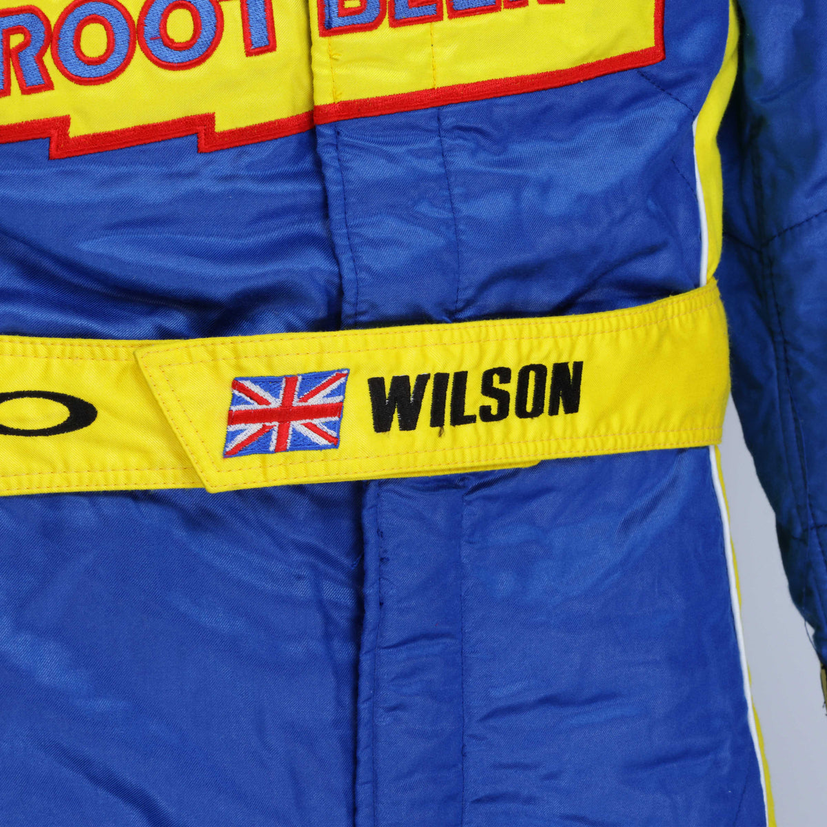 2011 Justin Wilson Signed Iowa Corn 250 Used Dreyer & Reinbold Racing Indycar Suit