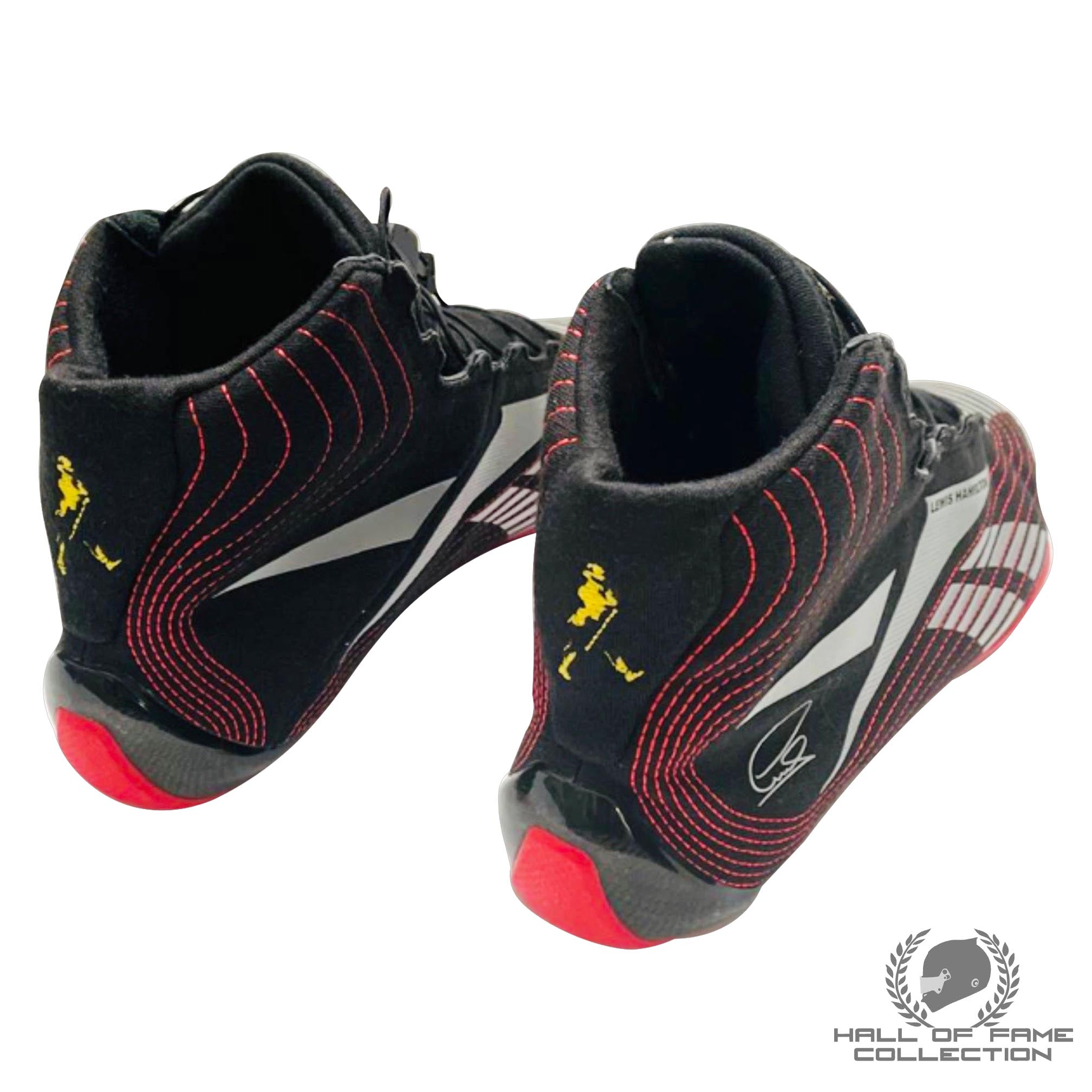 2011 Lewis Hamilton Race Used McLaren F1 Boots