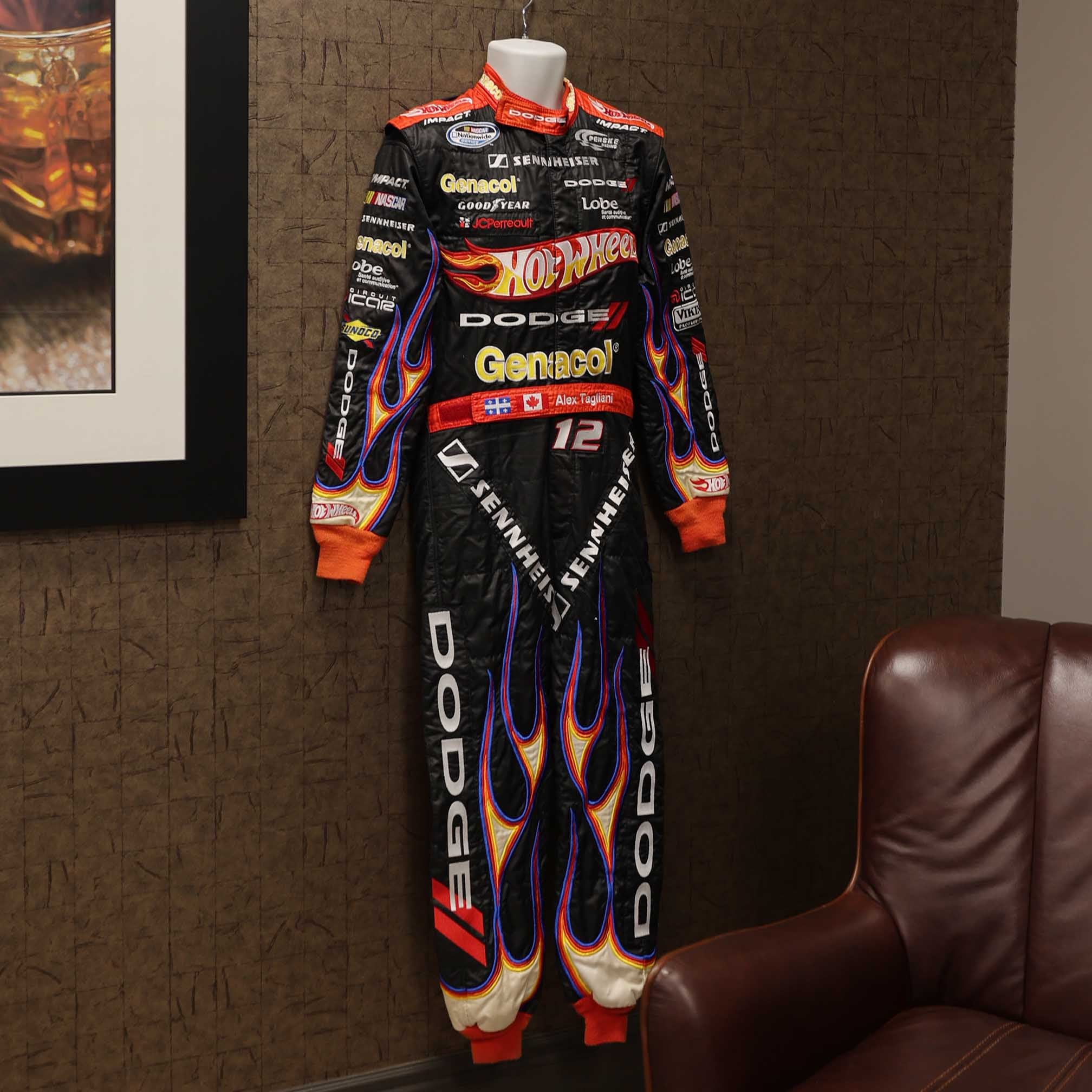 2011 Alex Tagliani Montreal Napa 200 Original Penske NASCAR Suit