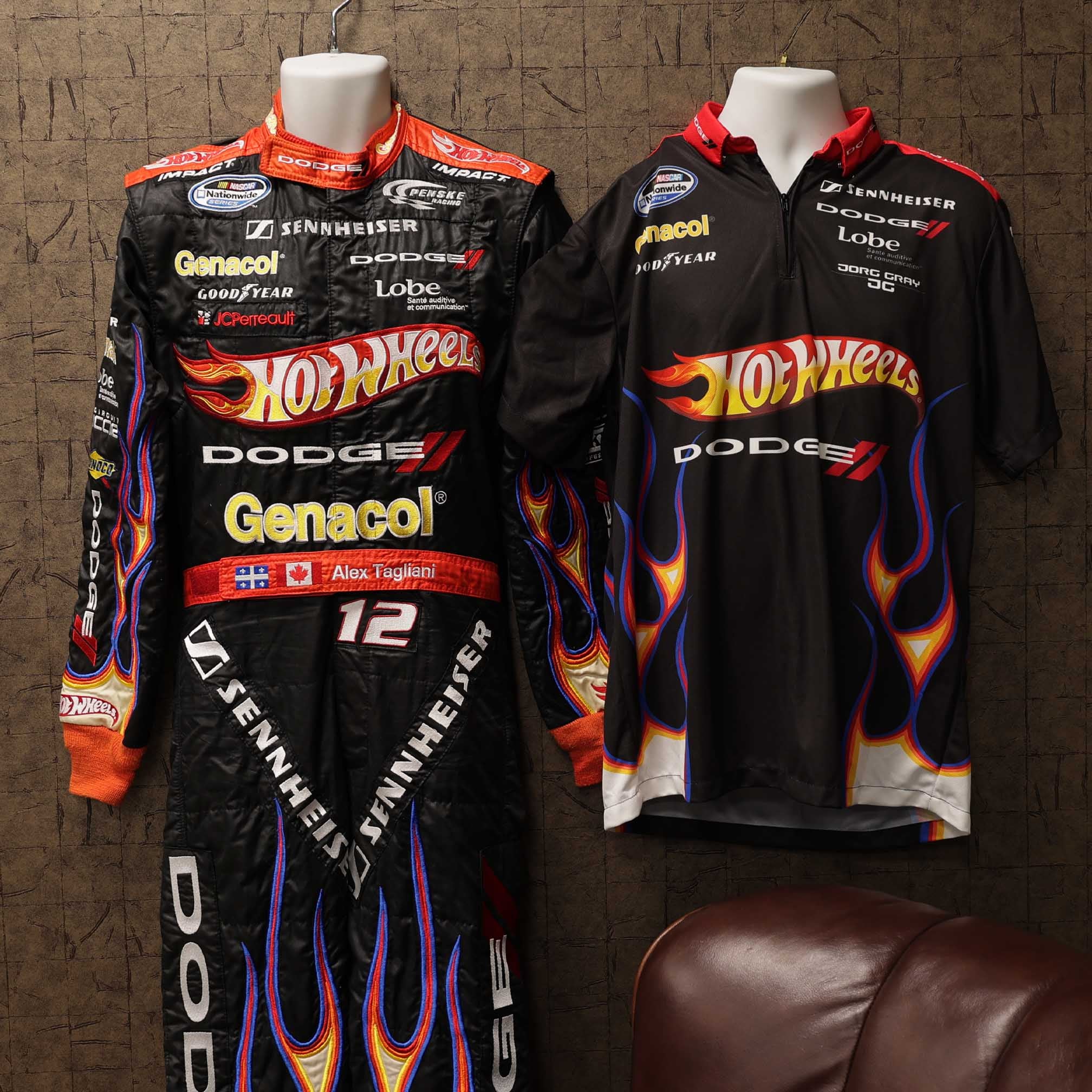 2011 Alex Tagliani Montreal Napa 200 Original Penske NASCAR Suit