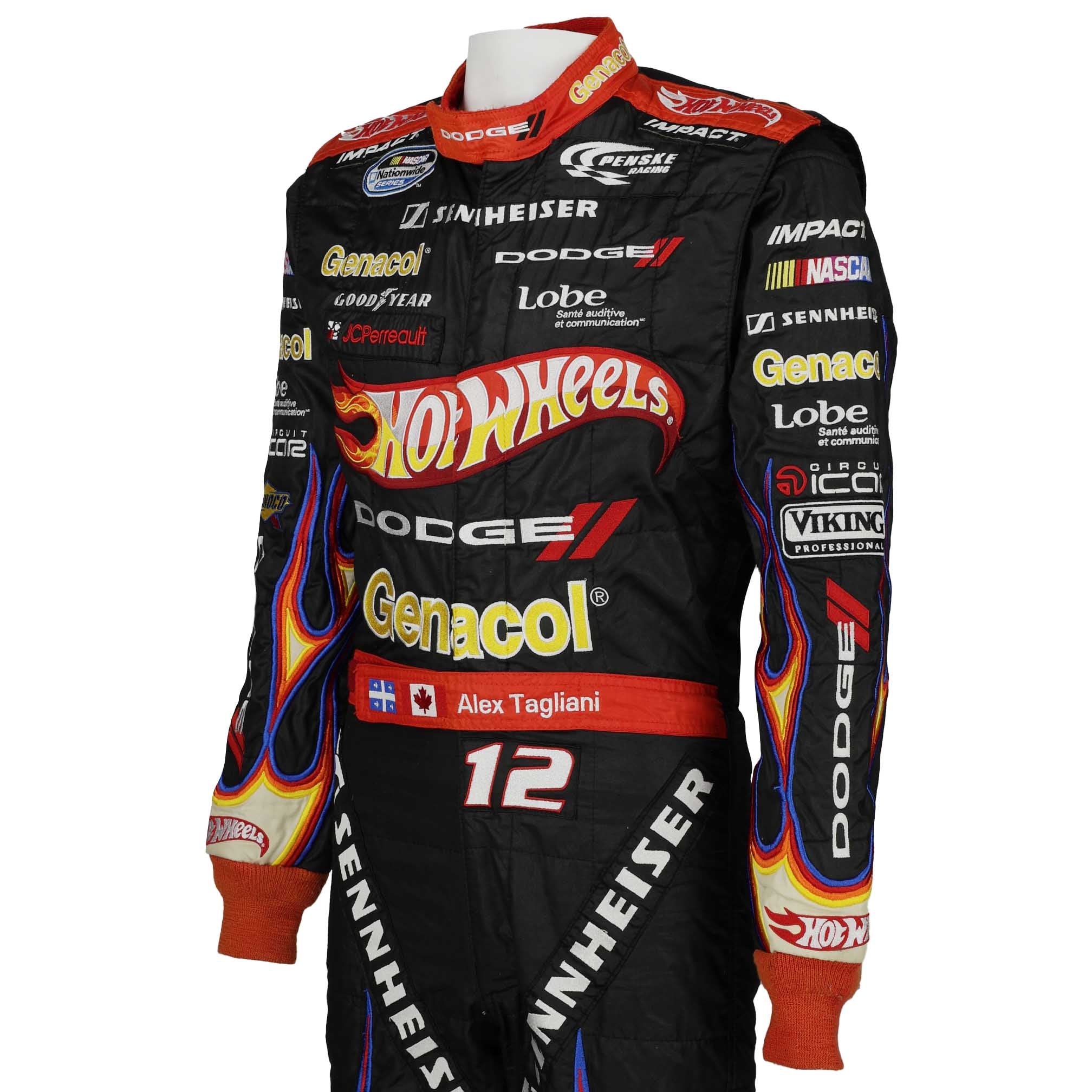 2011 Alex Tagliani Montreal Napa 200 Original Penske NASCAR Suit