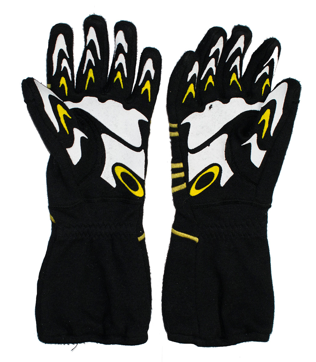 2012 Jeg Coughlin Jr. Signed Race Used Oakley Drag Racing Gloves