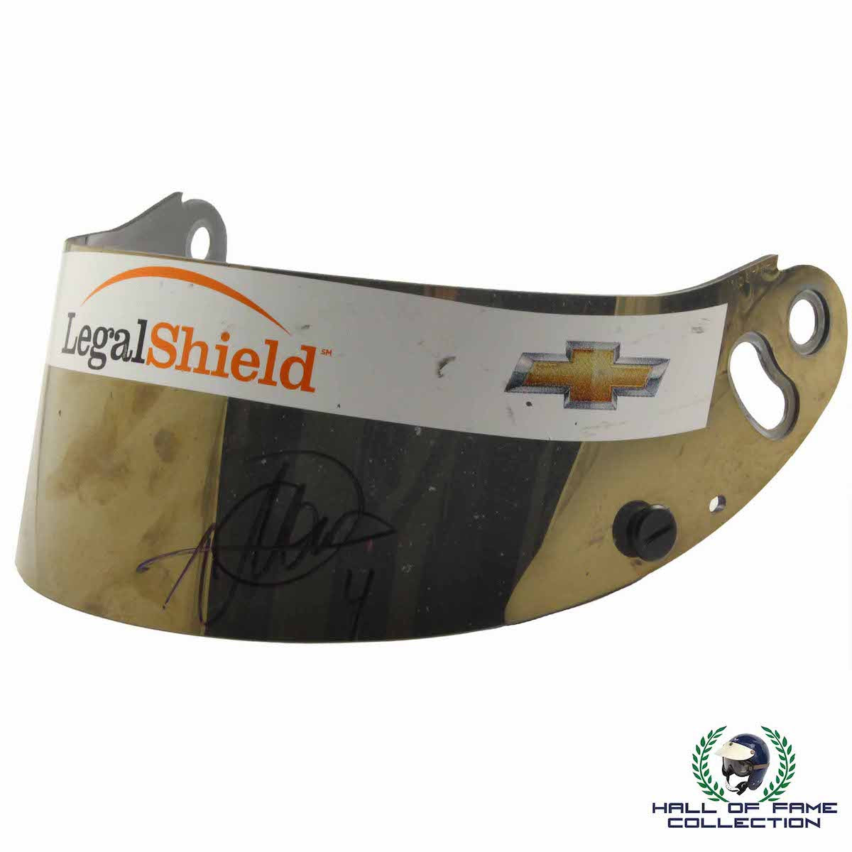 2012 Oriol Servia Signed Indy 500 Practice Used Dreyer & Reinbold Racing IndyCar Visor