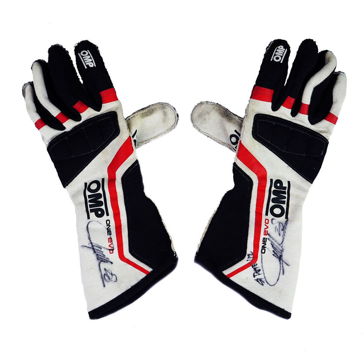 2012 Ryan Hunter-Reay Signed Race Used St Pete Andretti IndyCar Gloves