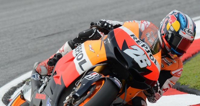 2012 Dani Pedrosa Signed Race Used Repsol Honda Alpinestars MotoGP Gloves