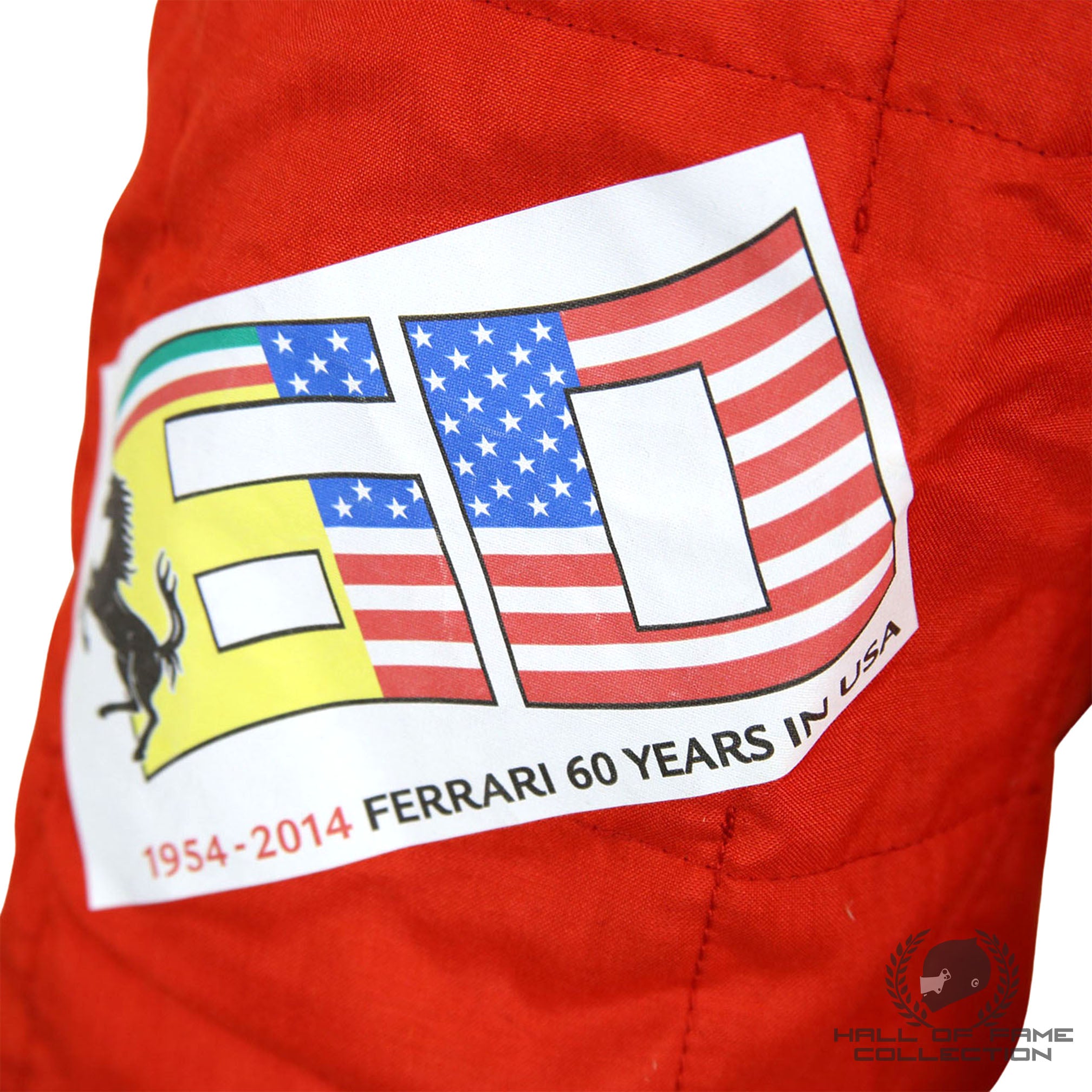 2014 Fernando Alonso United States GP Race Used Scuderia Ferrari F1 Suit