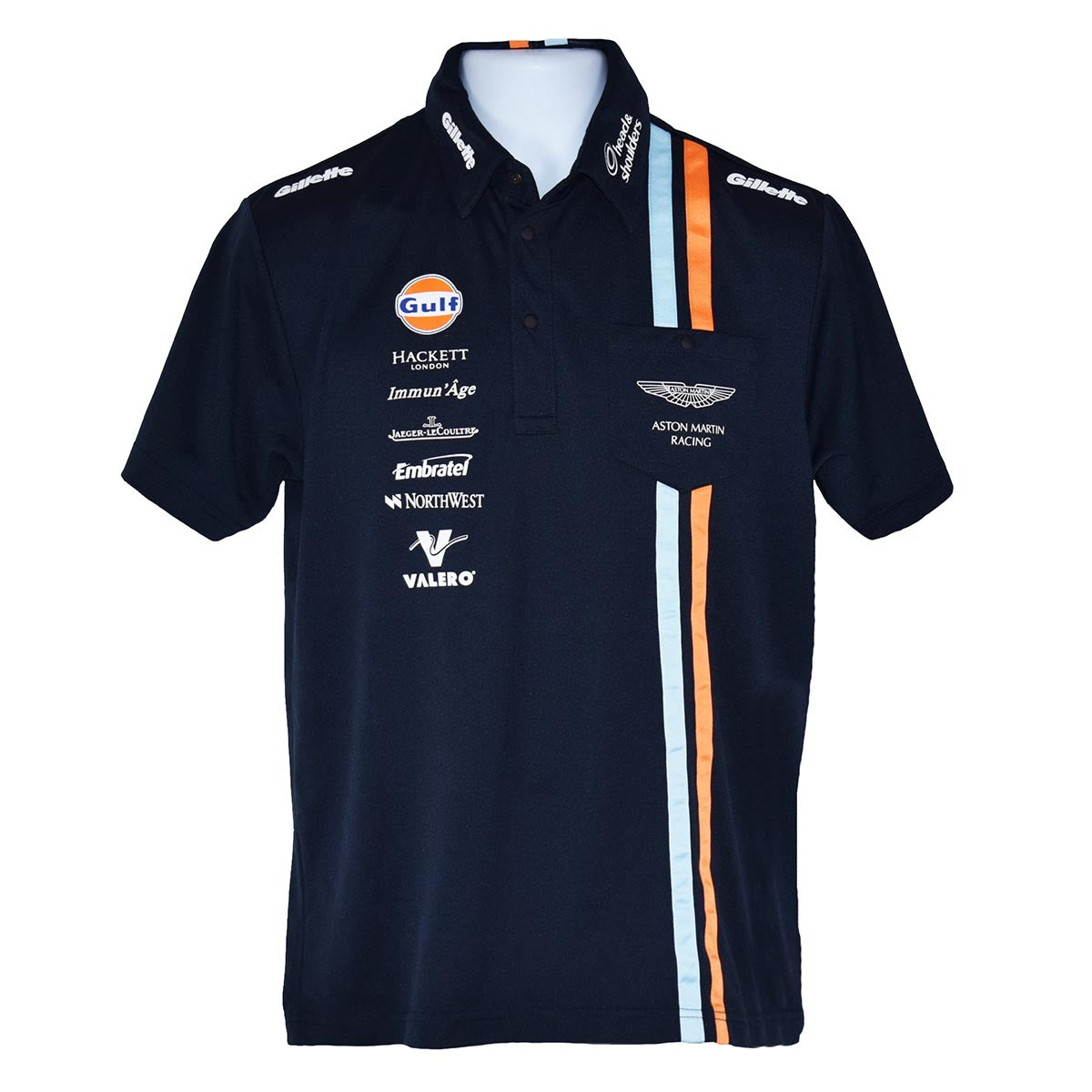 2014/15 Bruno Senna Original Worn Driver Issued Gulf Aston Martin Team