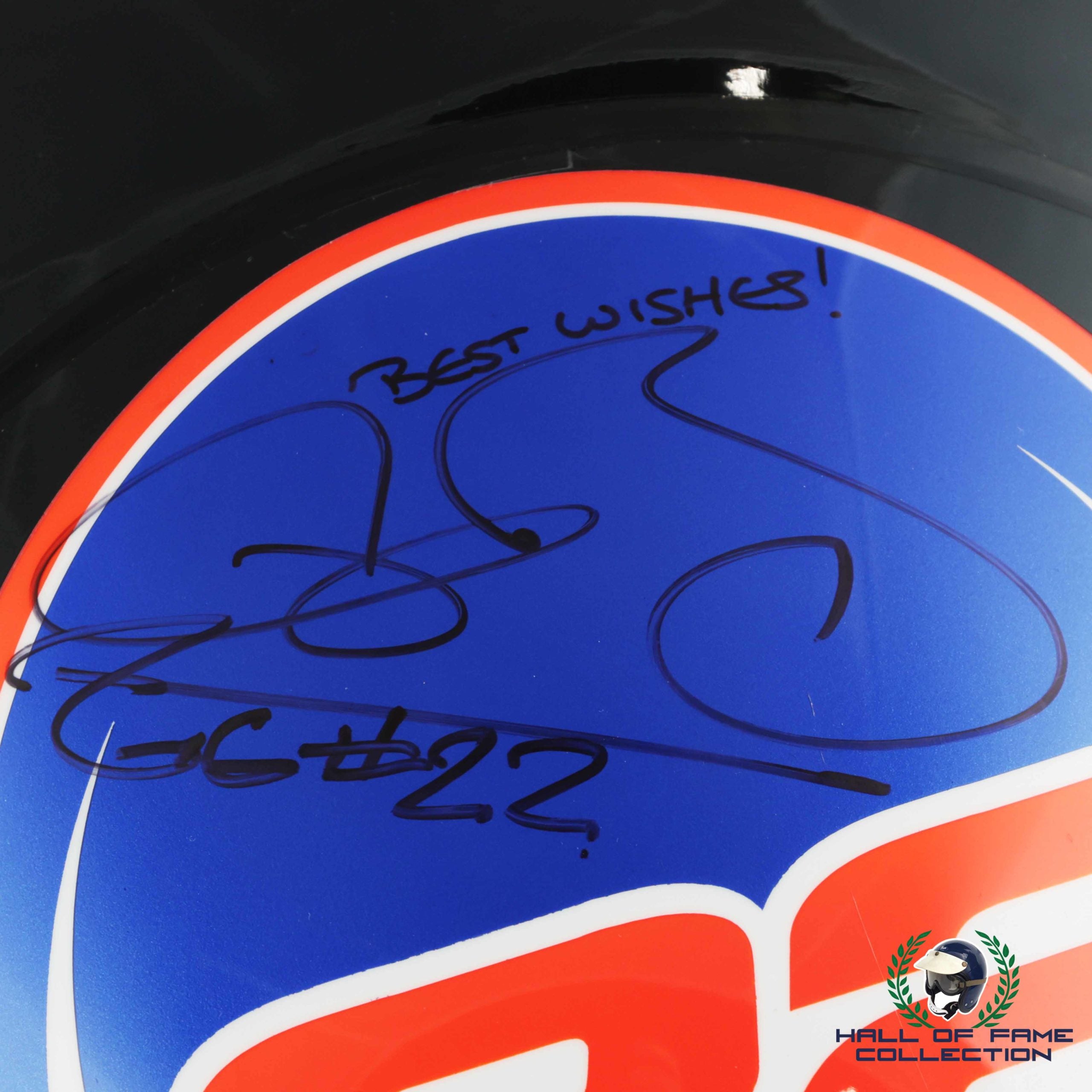 2014 Jenson Button Signed Race Used Canadian GP McLaren Arai GP-6RC F1 Helmet