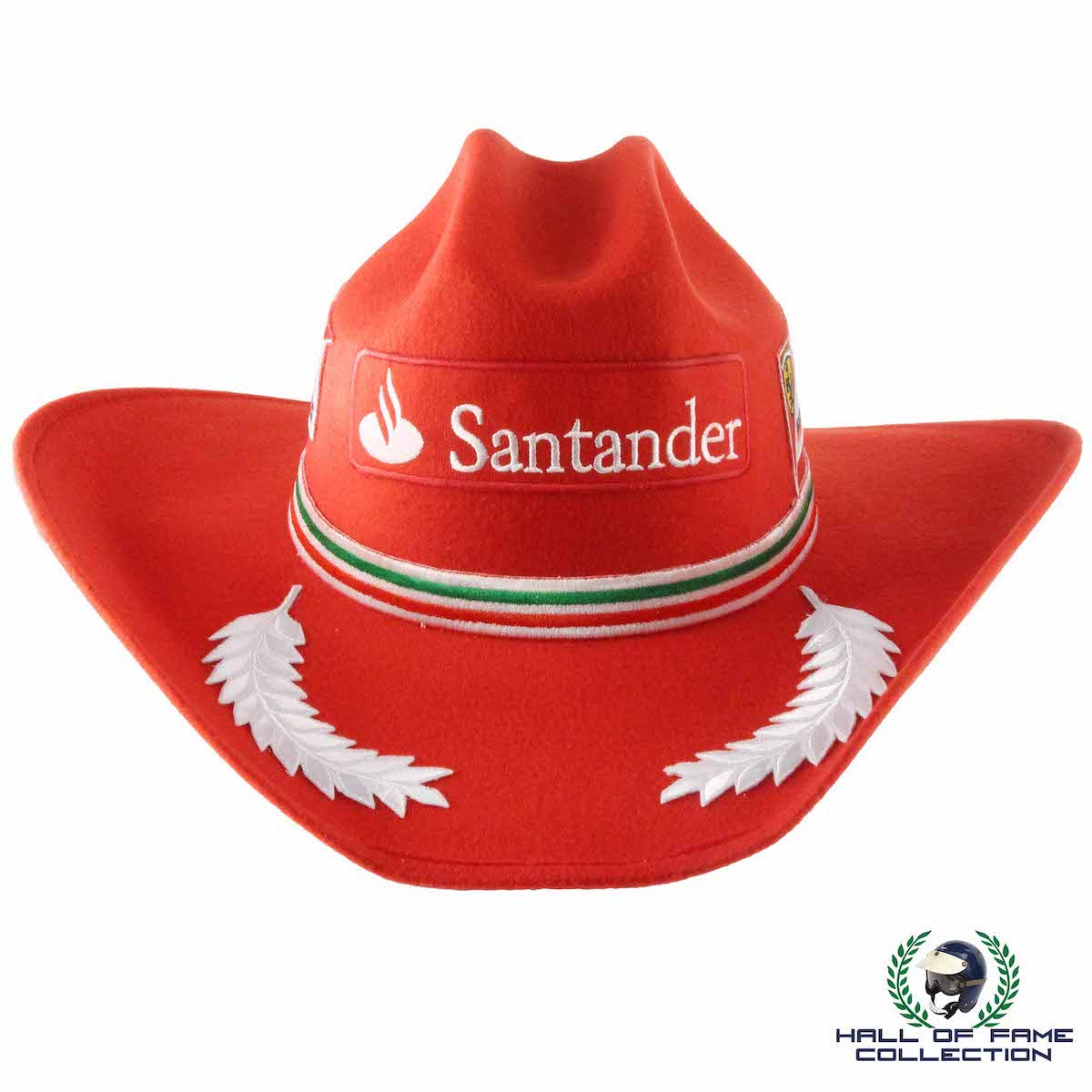 2014 Kimi Raikkonen Original Worn USGP Austin Texas Scuderia Ferrari F1 Cowboy Hat