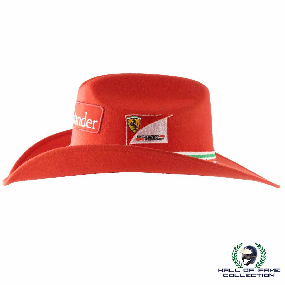 2014 Kimi Raikkonen Original Worn USGP Austin Texas Scuderia Ferrari F1 Cowboy Hat