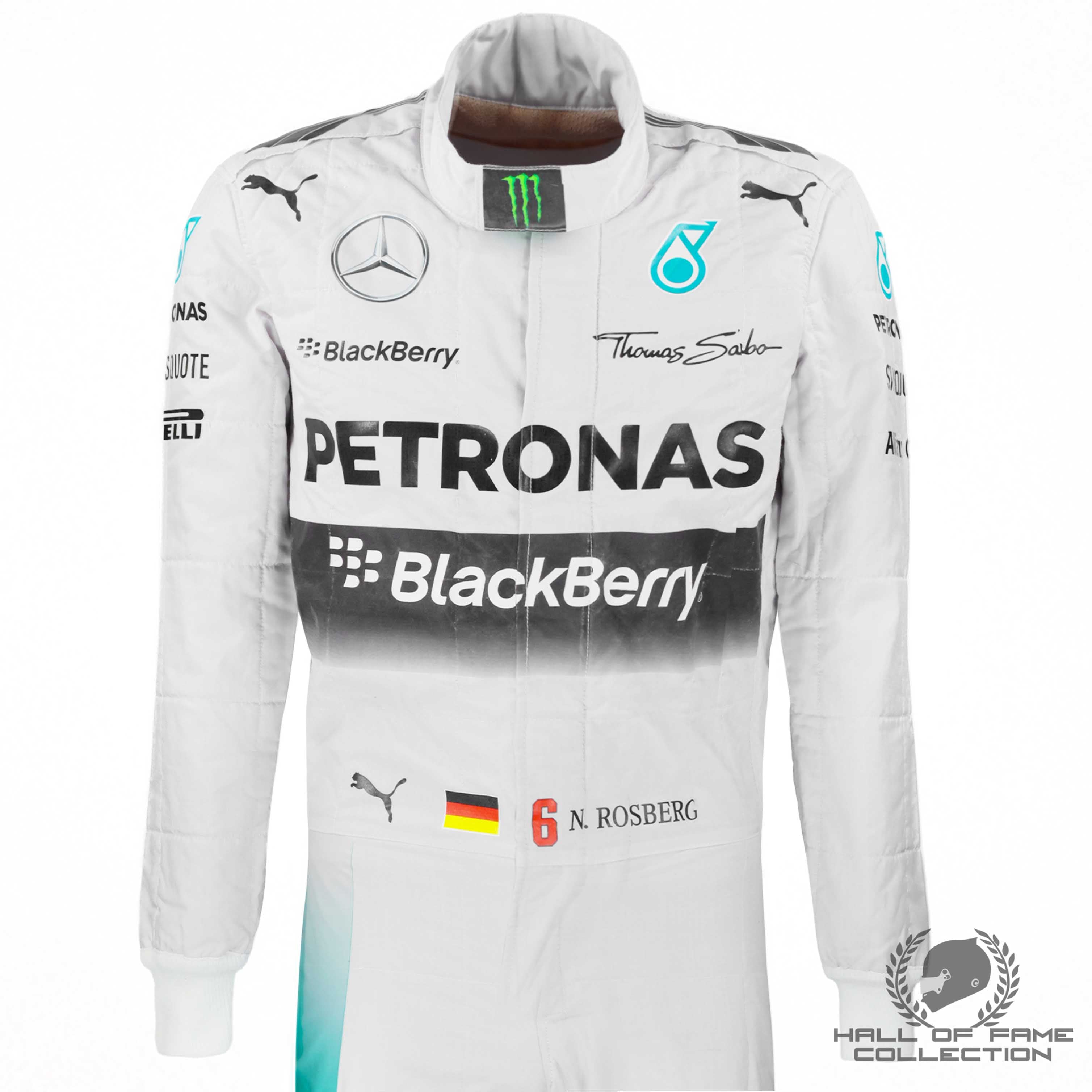 2014 Nico Rosberg Original Mercedes F1 Suit